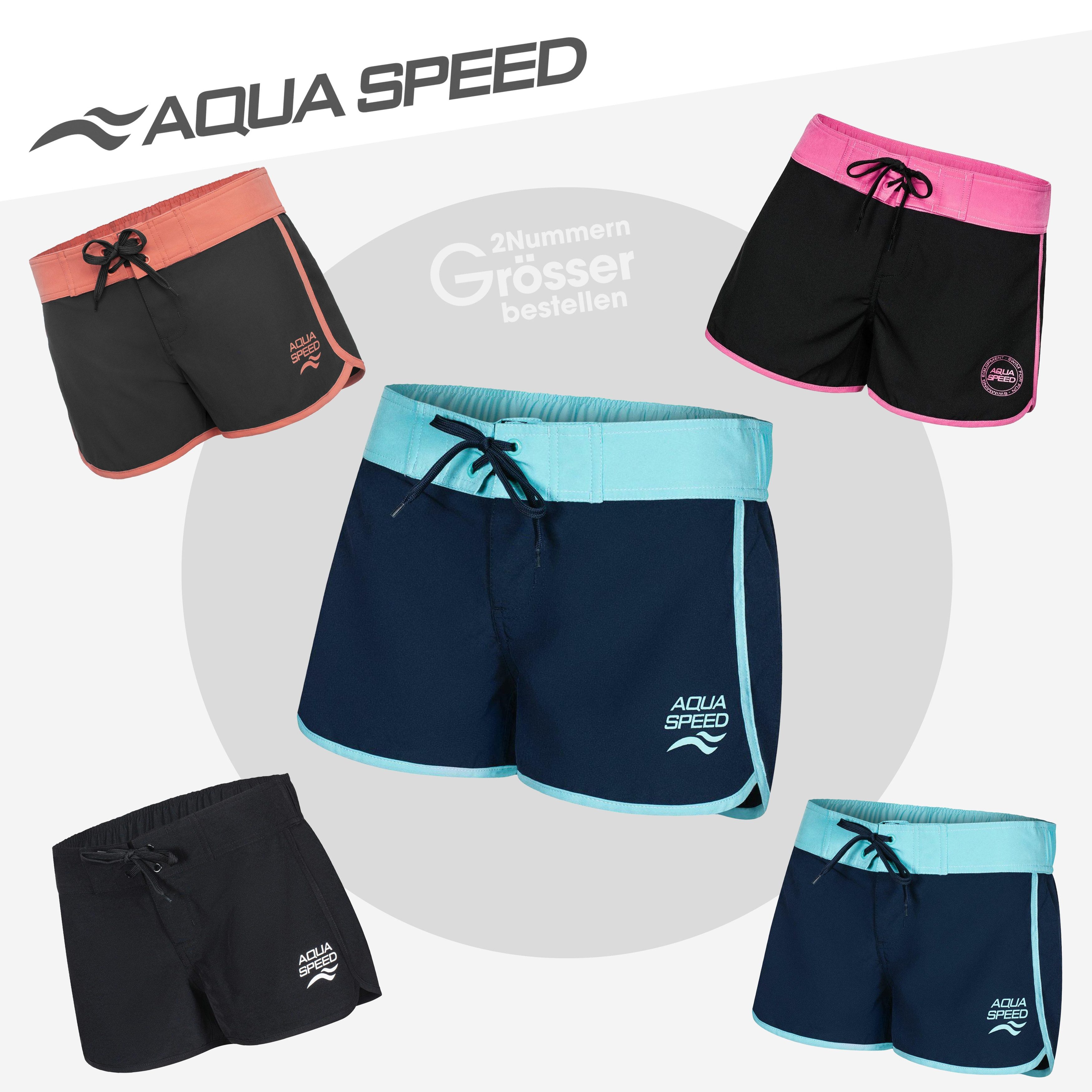Aqua Speed Boardshorts (Badehose – atmungsaktiv, pflegeleicht & schnell trocken) Navy M – bequem, atmungsaktiv & ideal für den Sommerurlaub