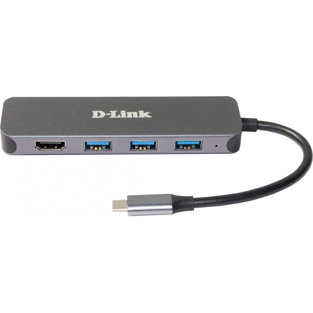 Laptop-Dockingstation D-Link DUB-2333 Dockingstation für Laptops und PCs.