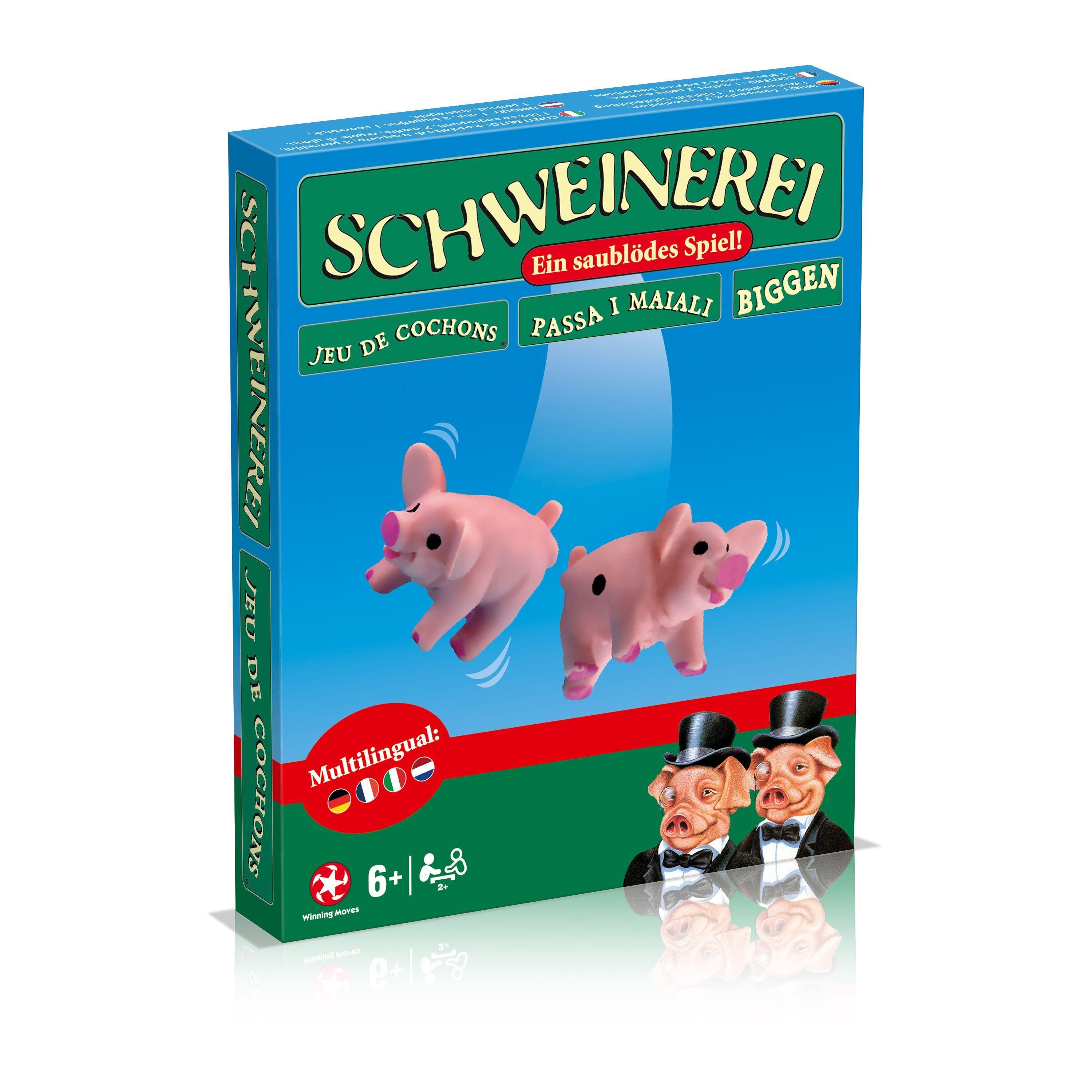 Winning Moves Spiel Winning Moves - Schweinerei, ein saublödes Spiel!