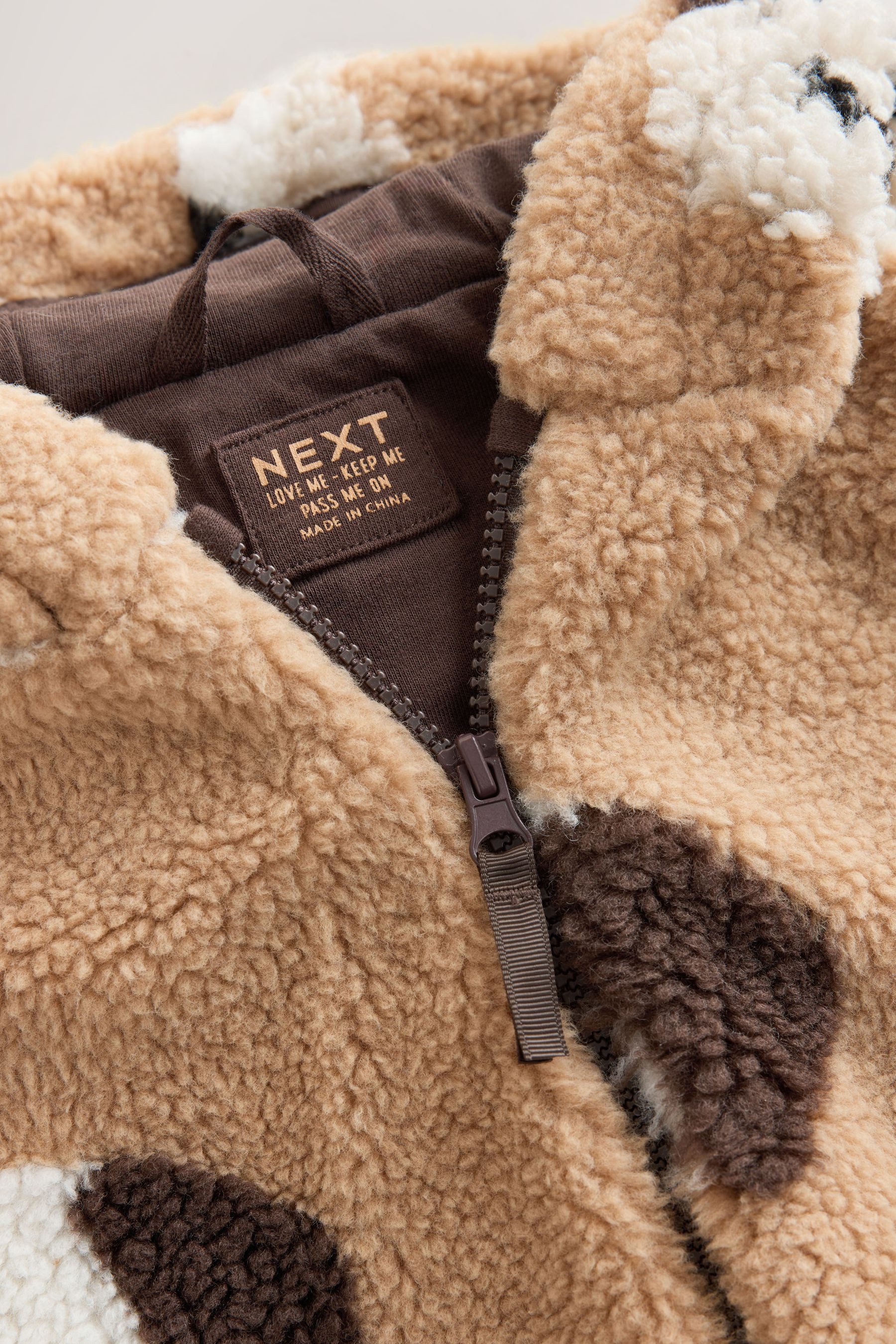 Next Fleecejacke Fleece mit durchgehendem Reißverschluss (1-St) – Bild 4 von 5