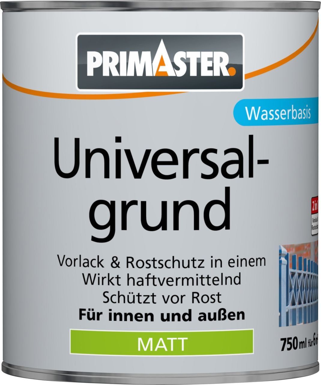 Primaster Haftgrund Primaster Universalgrund grau matt 750 ml