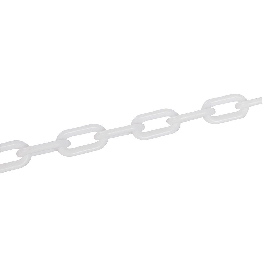 FIXMAN Absperrkette Absperrkette / Kunststoffkette 6 mm x 5 m Weiß | Bauketten
