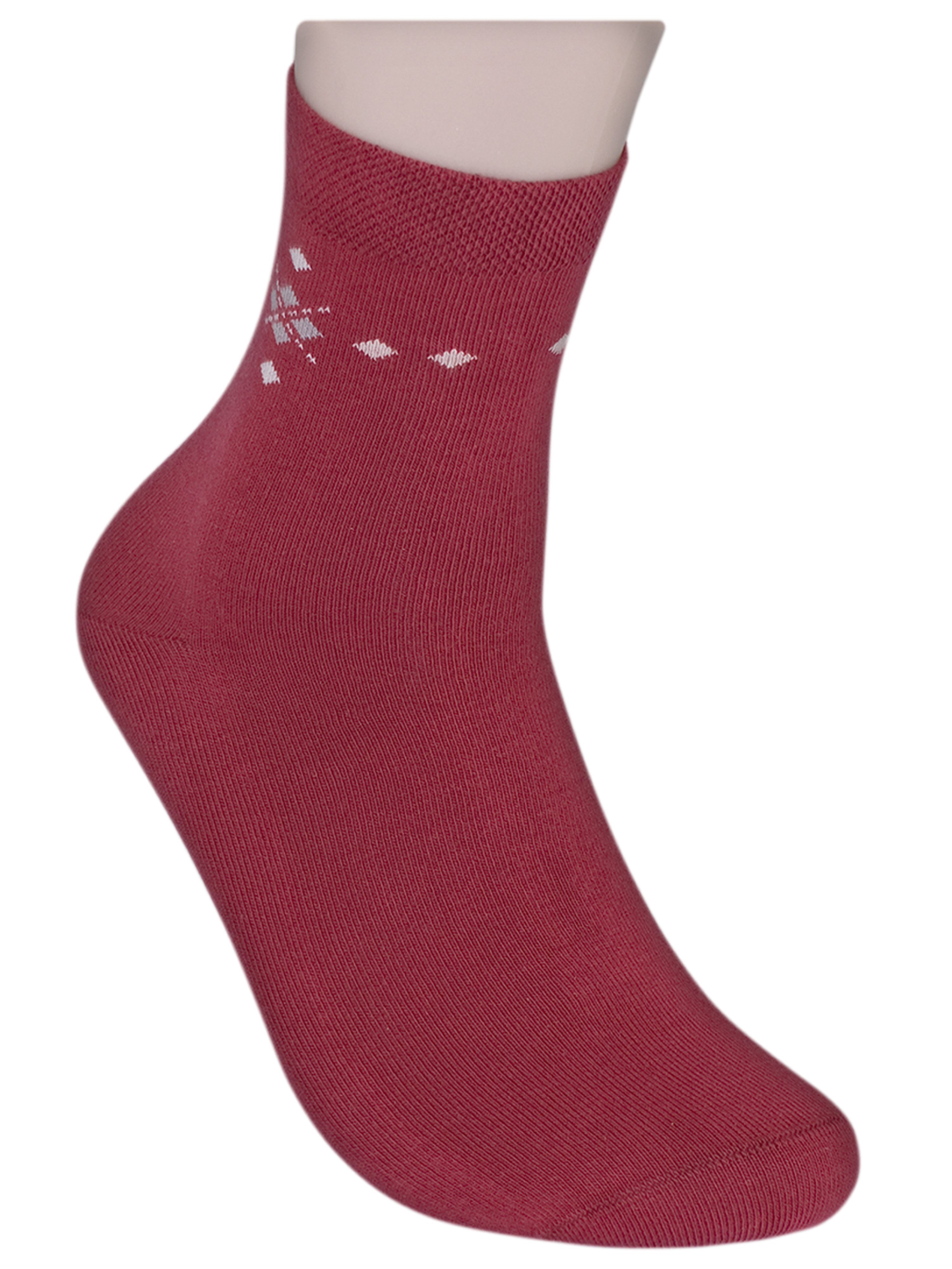 Die Sockenbude Kurzsocken WELLNESS (Bund, 5-Paar, blau rot rosa) mit Komfortbund ohne Gummi