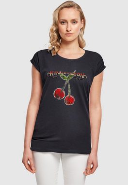 Merchcode T-Shirt Merchcode Damen Ladies Kings Of Leon - Cherries T-Shirt (1-tlg)