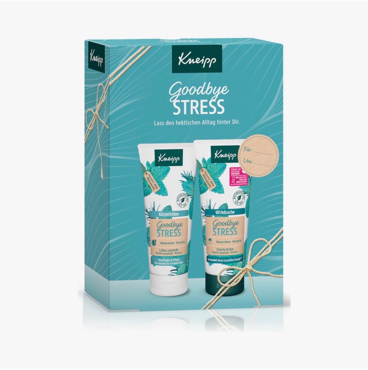 Hautpflege-Set Kneipp Geschenkset Goodbye Stress