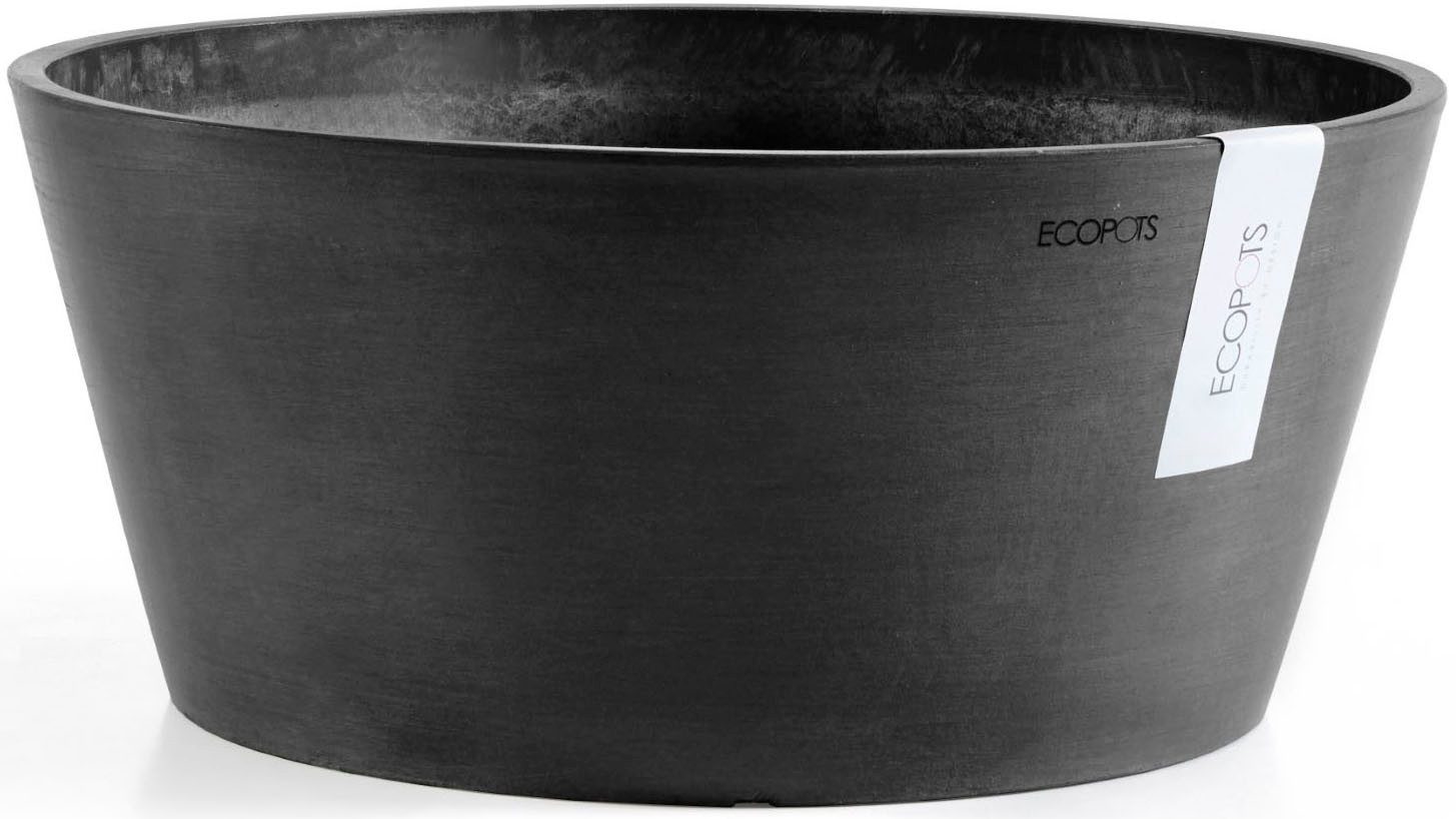 ECOPOTS Blumentopf FRANKFURT Dark Grey, BxTxH: 50x50x25 cm günstig online kaufen
