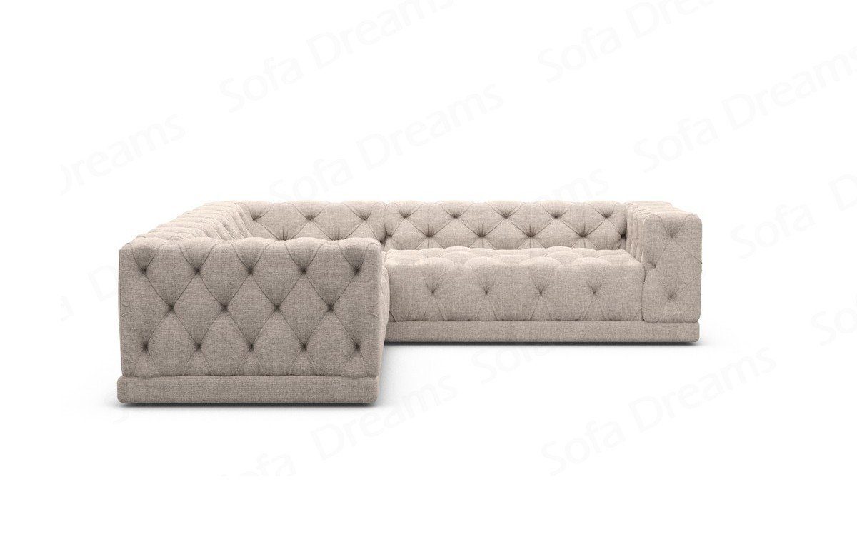 Sofa Dreams Ecksofa Polster Strukturstoff Stoff Sofa Palma L Form Stoffsofa