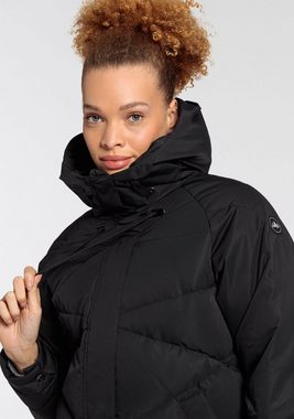 Polarino Daunenjacke im Oversize-Fit, atmungsaktiv, wasserabweisend & isolierend