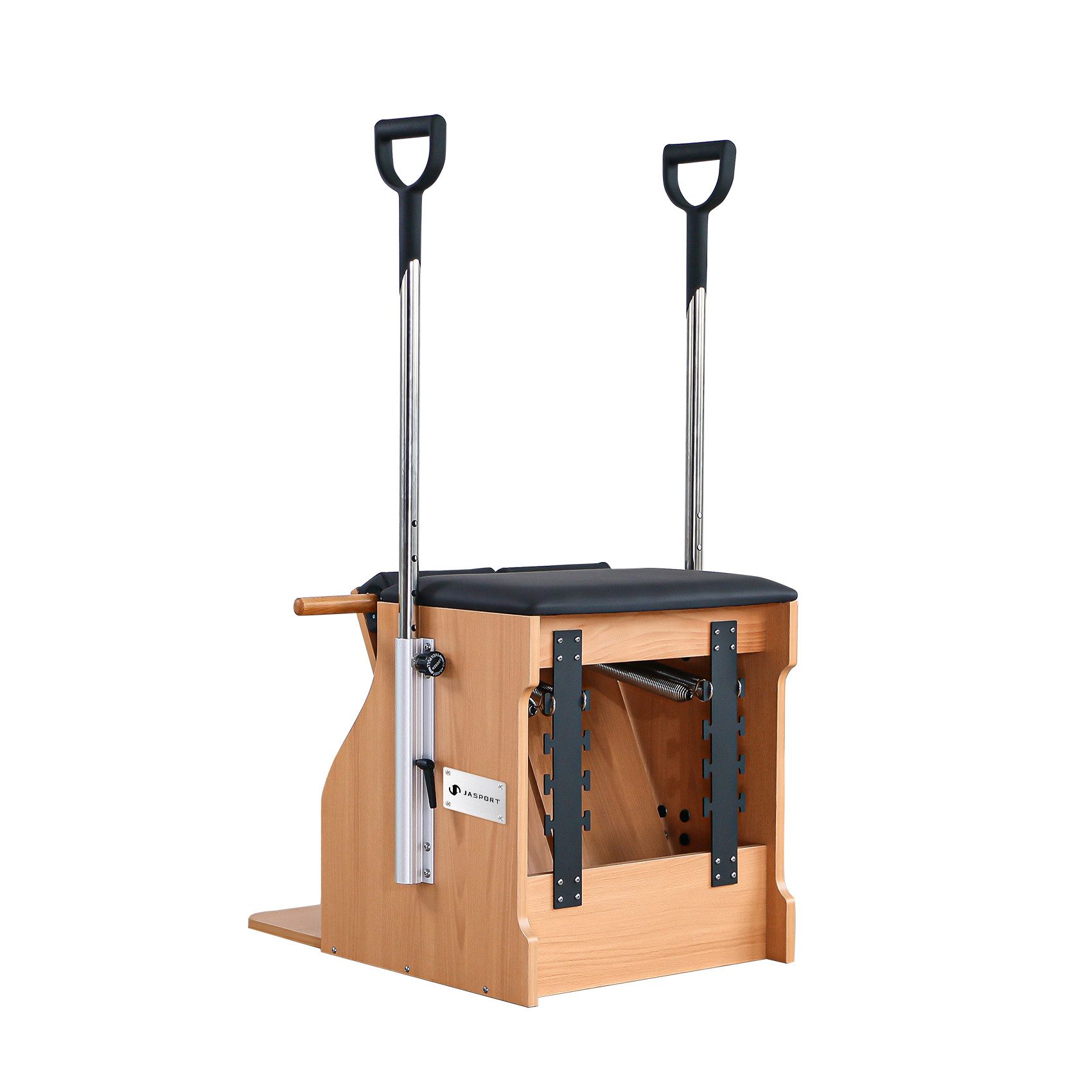 JASPORT Trainingsbank Pilates Combo Chair W80, Abgestufte Widerstandsstufen, Höhenverstellbare Griffe