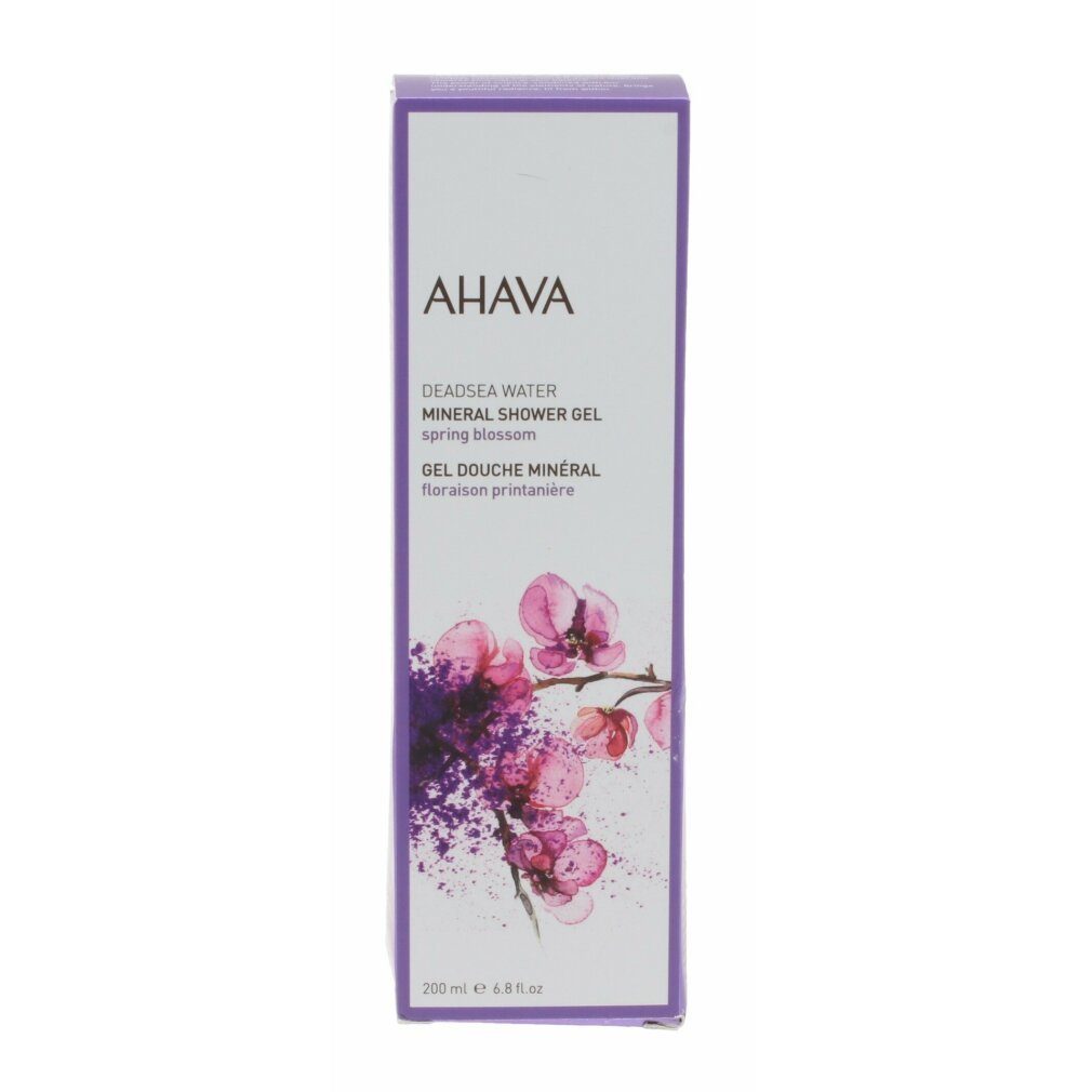 AHAVA Duschgel Ahava Deadsea Water Mineral Shower Gel Spring Blossom x 200 ml