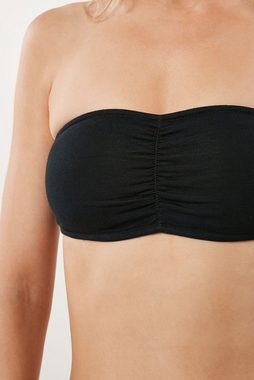 Next Bandeau-Bikini-Top Bandeau-BHs mit hohem Baumwollanteil, 2er-Pack (2-St)