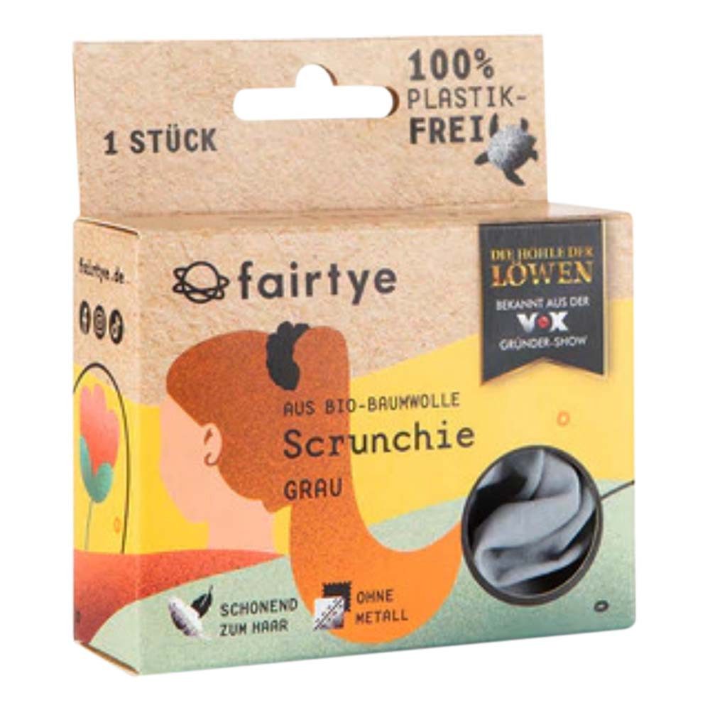 degree Haargummi Fairtye Scrunchie - grau