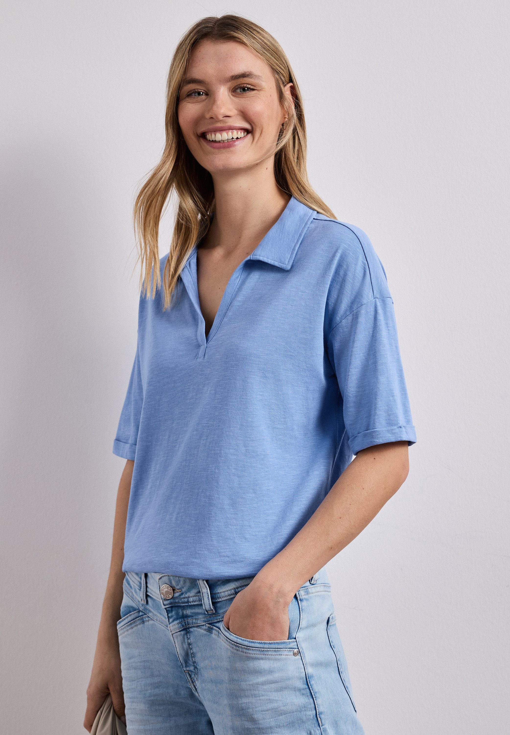 STREET ONE Poloshirt Sommer-Poloshirt