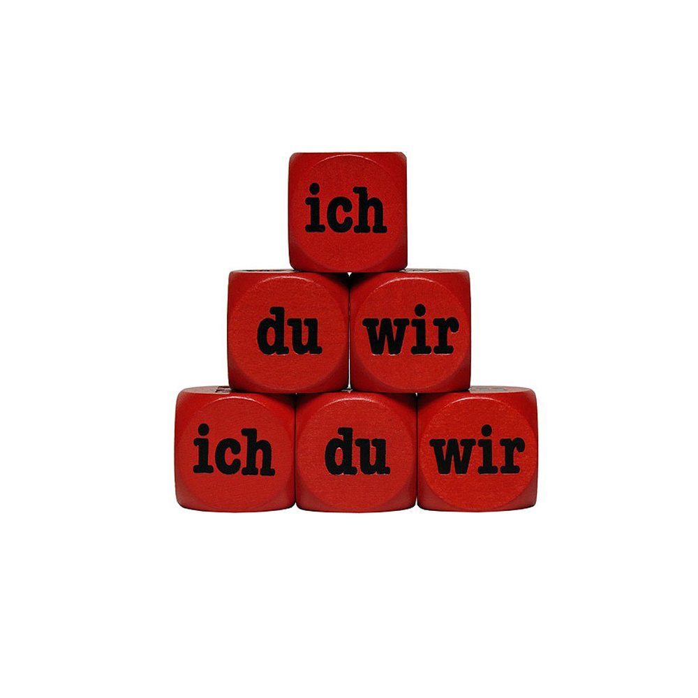 GICO Spielesammlung "Ich Du Wir" Entscheidungswürfel Holz 30 mm - 1 Stück -4132