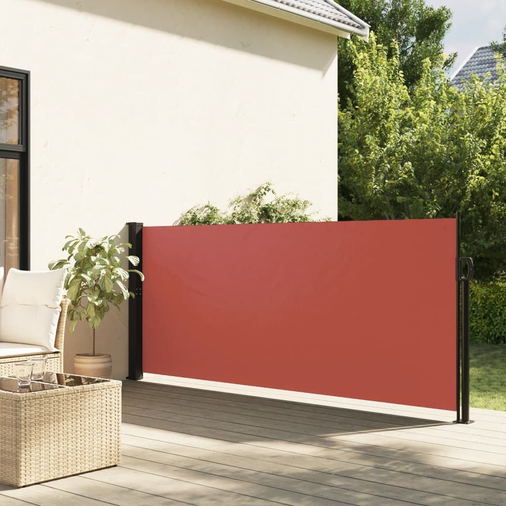 furnicato Markise Ausziehbare Seitenmarkise 140 x 600 cm Terrakotta (1-St)