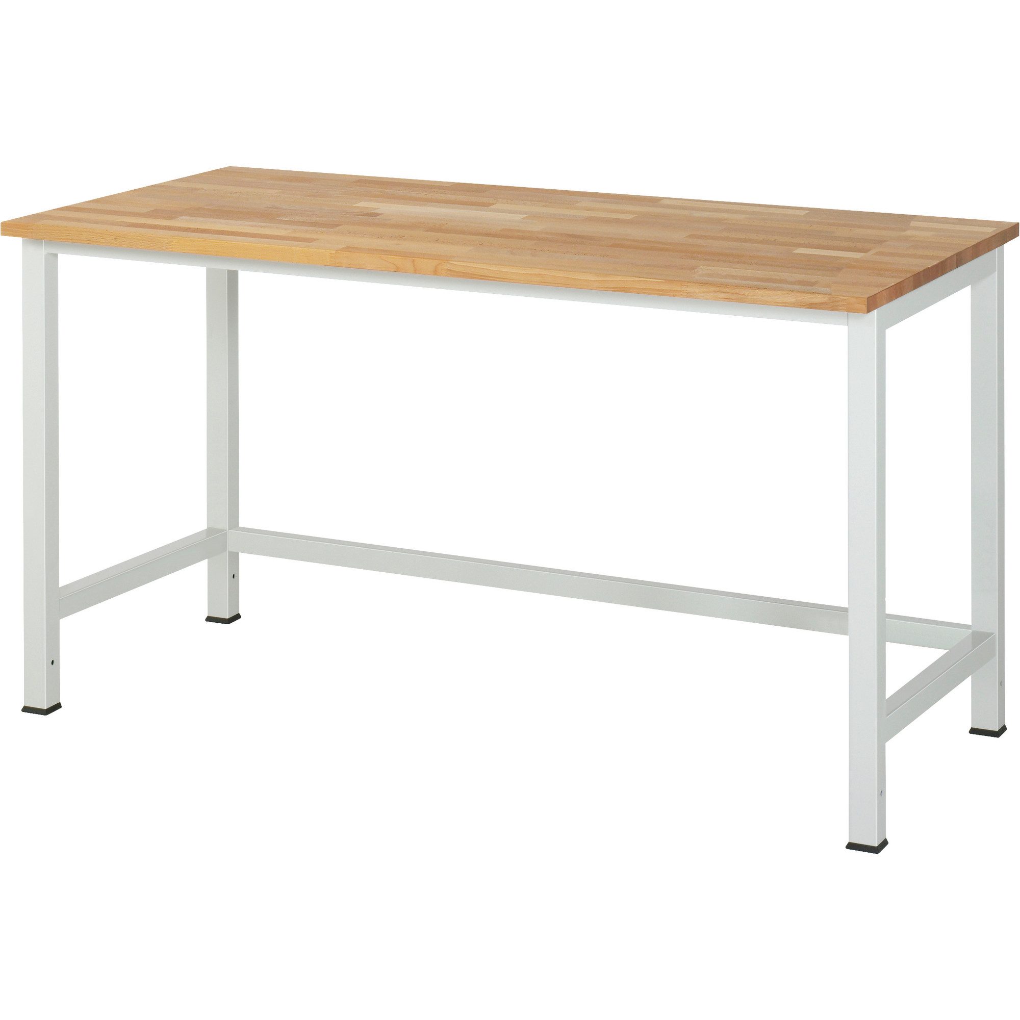 RAU Werkbank Werktisch 900-1 1500x800x825mm B-Platte-25mm lichtgrau