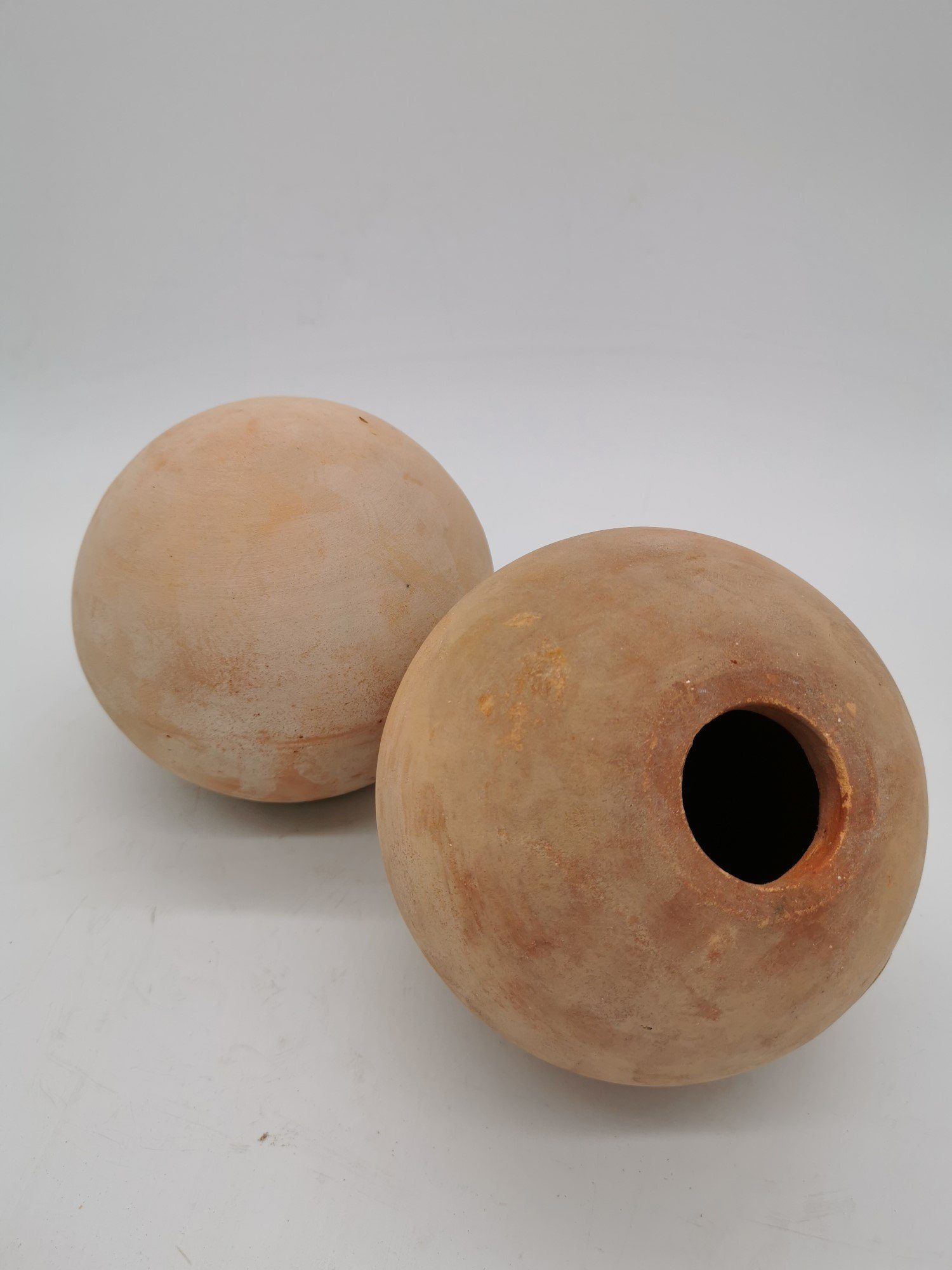 Teramico Dekokugel Gartenkugel Terrakotta 12cm frostfest, 100% Frostfest