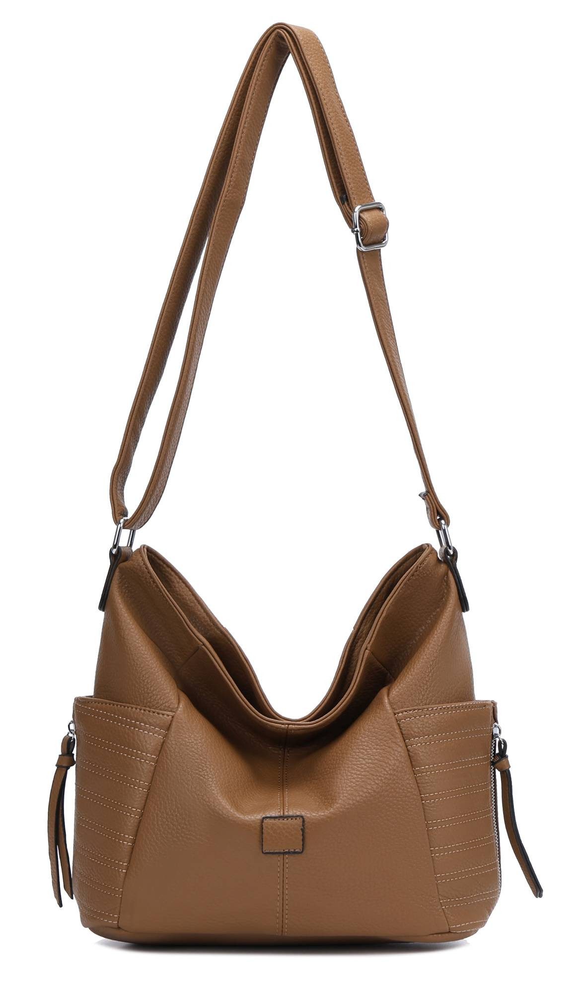 Schultertasche Damen Tasche Shopper CrossOver