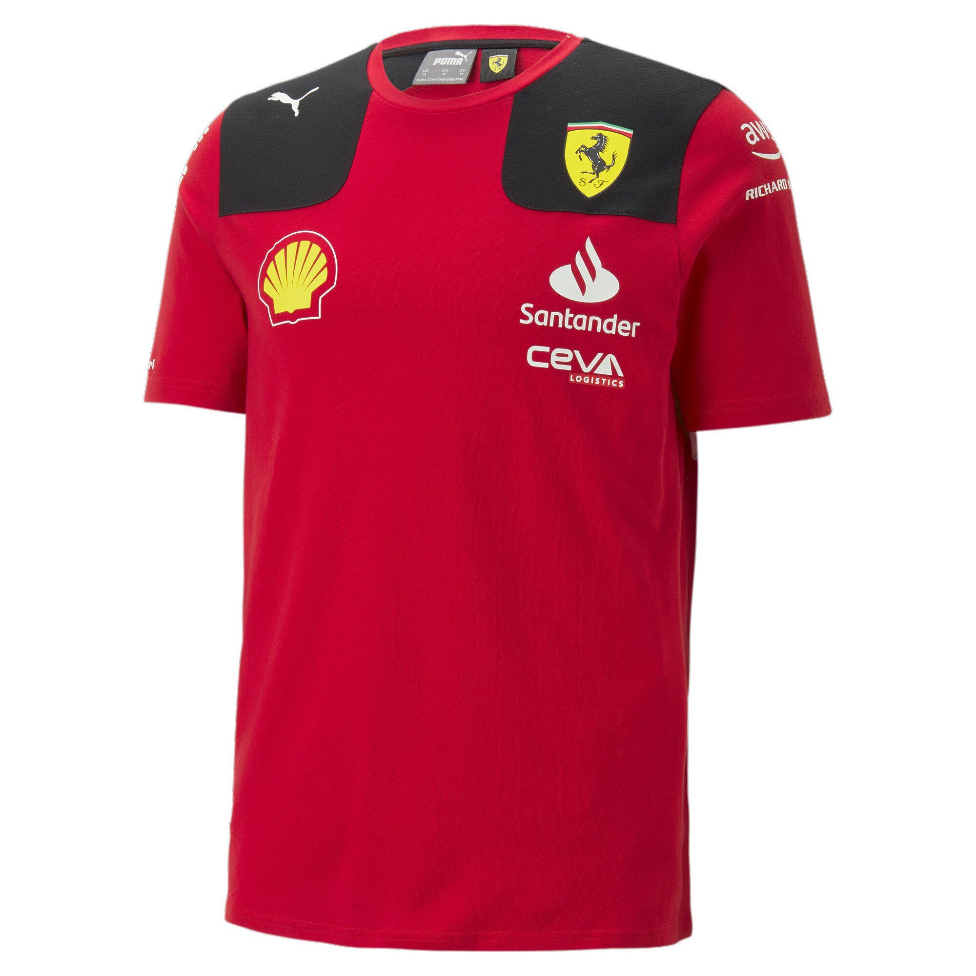 PUMA T-Shirt Scuderia Ferrari 2023 Charles Leclerc T-Shirt Herren