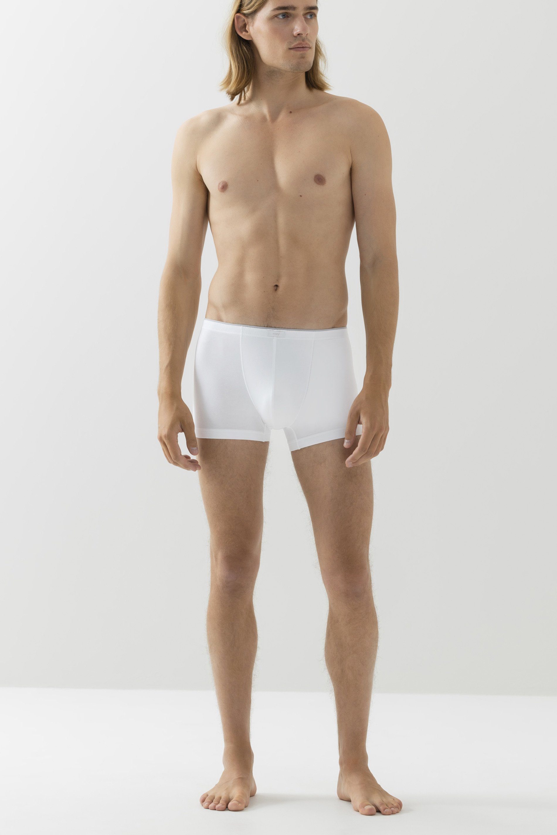 Mey Boxershorts Serie Dry Cotton Uni (1-St., 1) Mit Klimaanlage Weiss