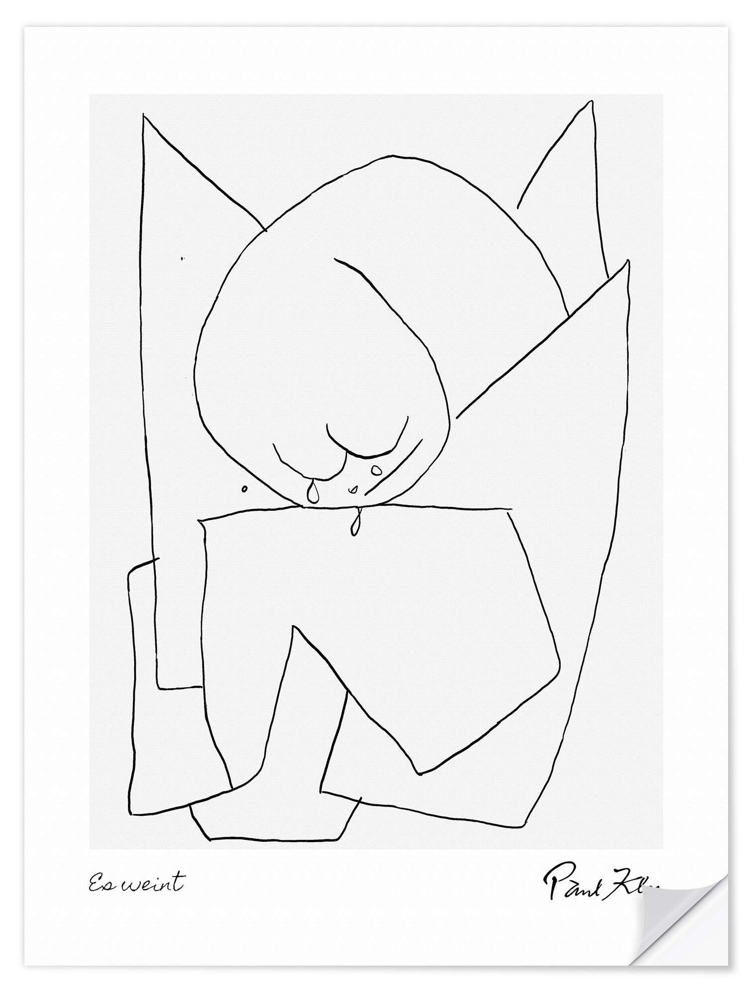 Wandfolie Paul Klee