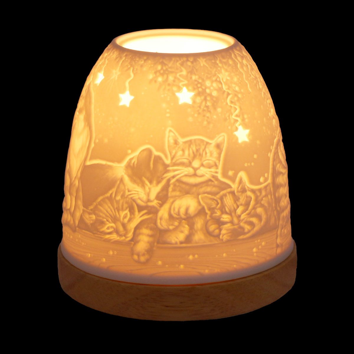 Schenk Holzkunst Teelichthalter