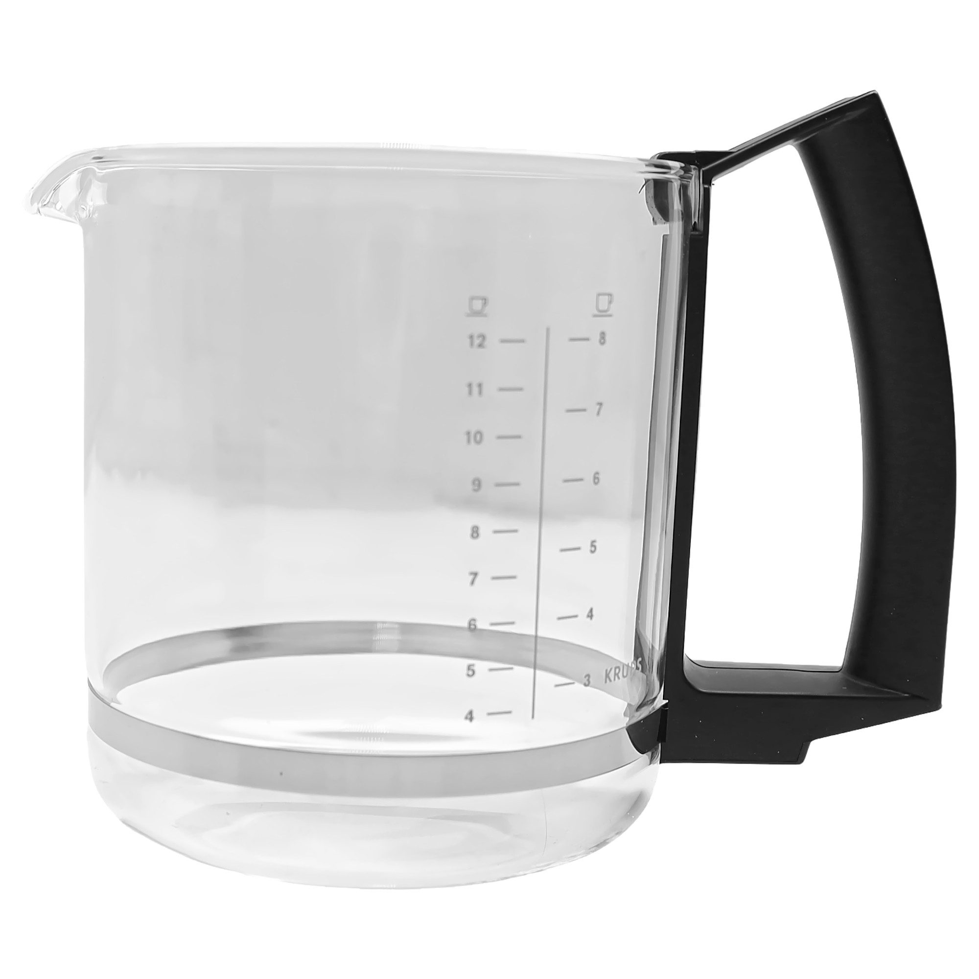 Krups Kaffeekanne Glaskanne MS-623057 für T8 Filterkaffeemaschine, für 8 - 12 Tassen