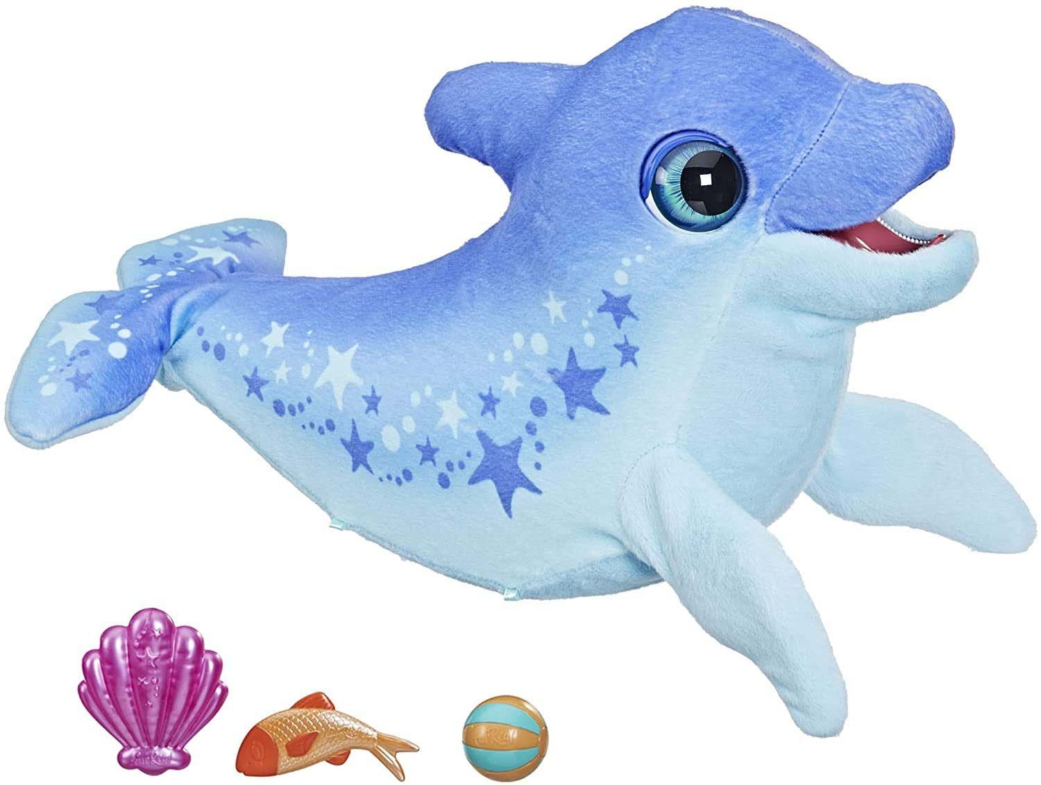 Hasbro Kuscheltier Hasbro F24015L0 - furReal Dimples, mein lustiger Delfin