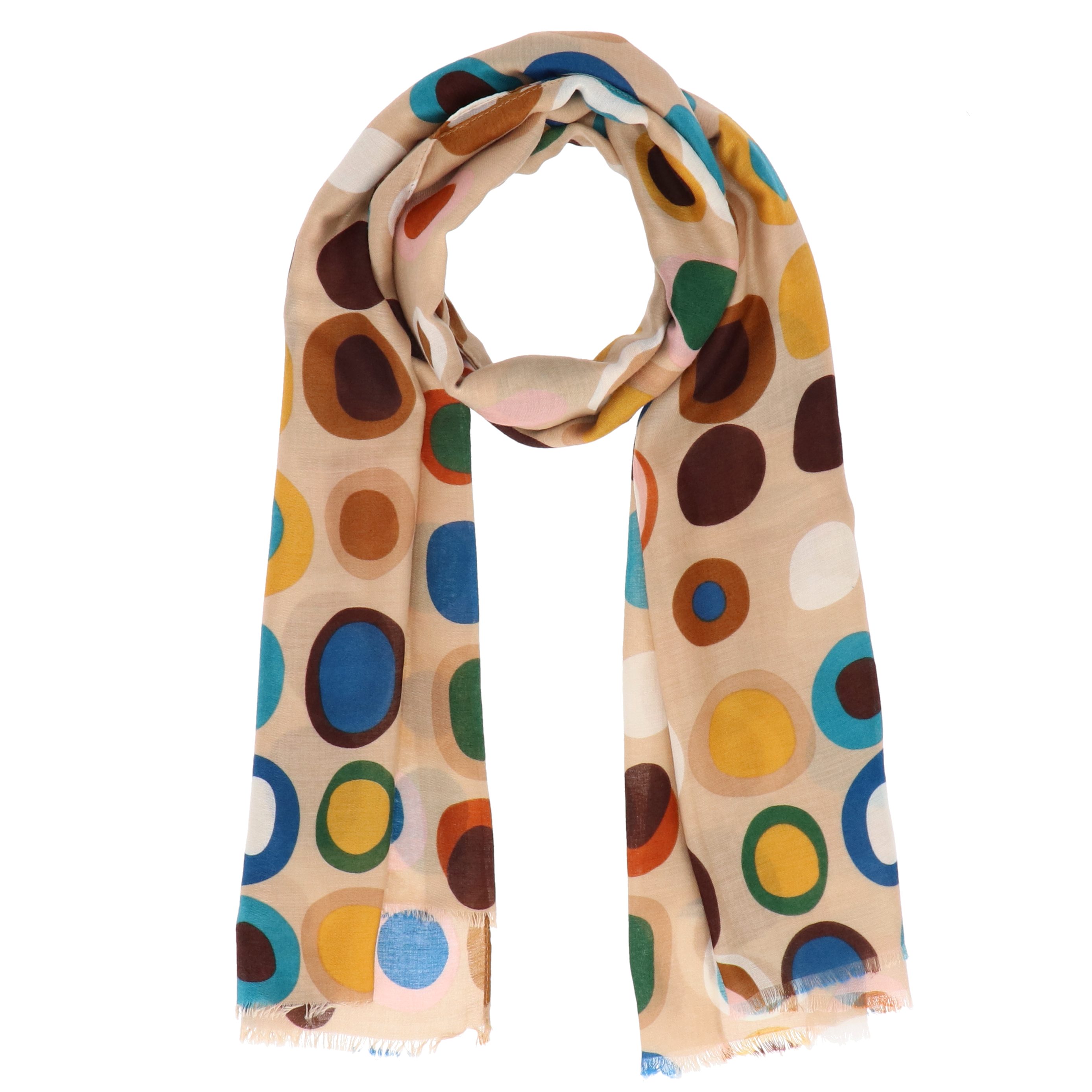 halsüberkopf Accessoires Modeschal Schal Dots, in tollen Farben!
