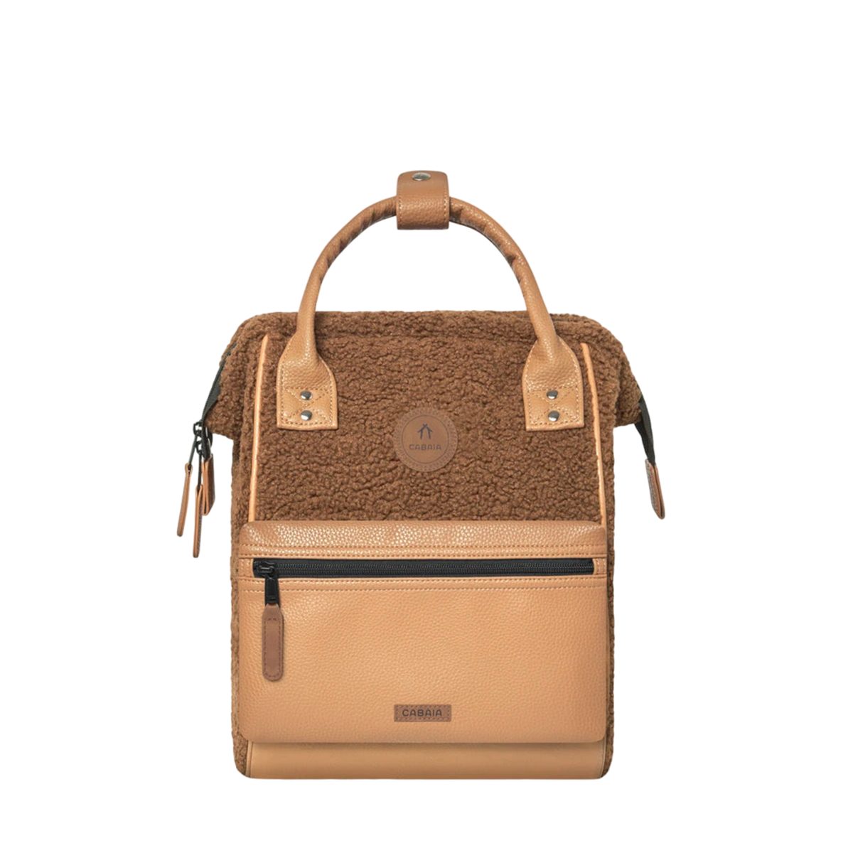 CABAIA Rucksack Tucson (Set, 3-tlg., inkl. 2 auswechselbaren Vordertaschen), Tagesrucksack mit austauschbaren Vordertaschen