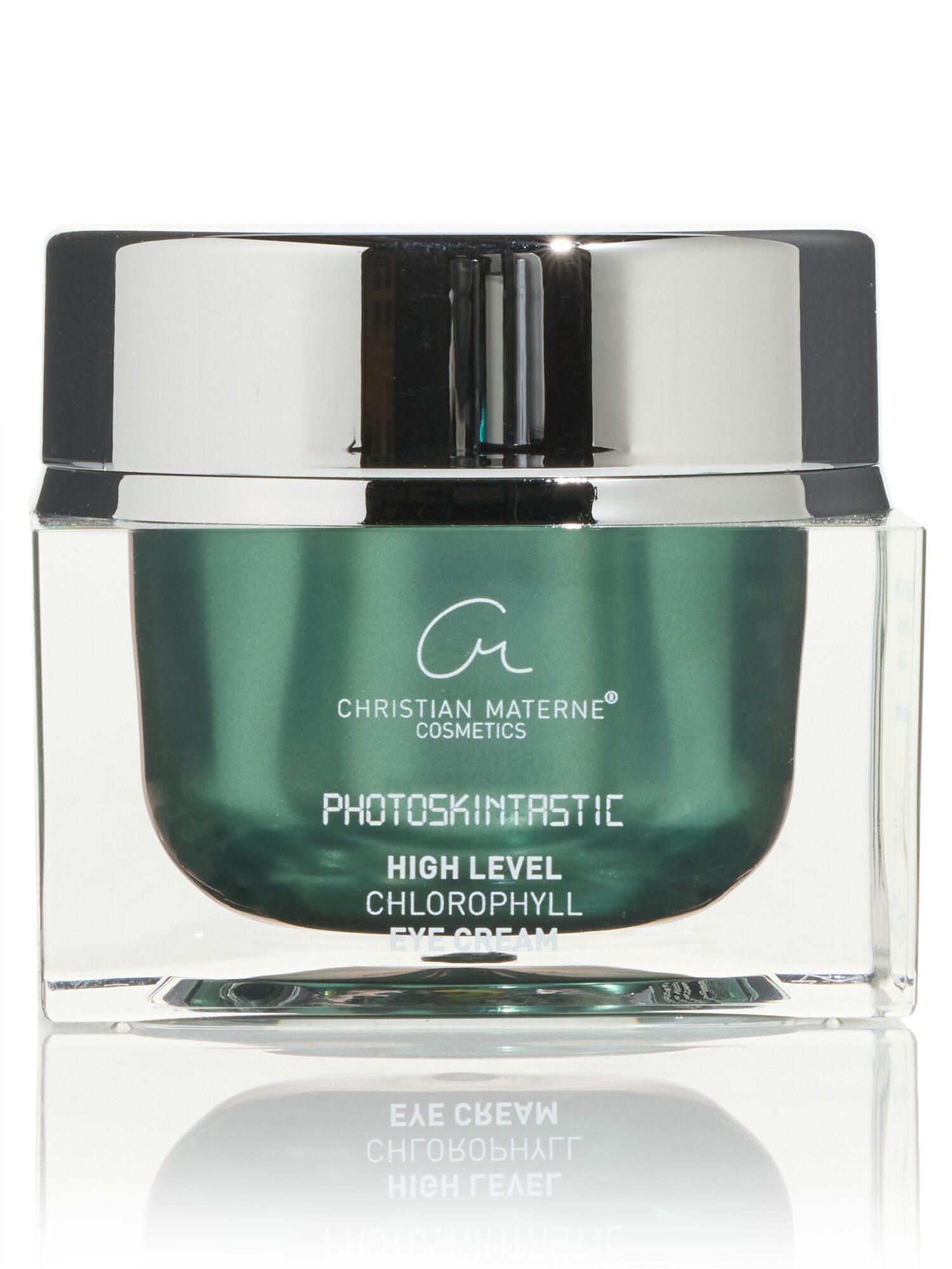 Christian Materne Anti-Aging-Augencreme Photoskintastic Chlorophyll Eye Cream, 50 ml, 1-tlg., 50 ml, gegen Falten, Schwellungen & Tränensäcke