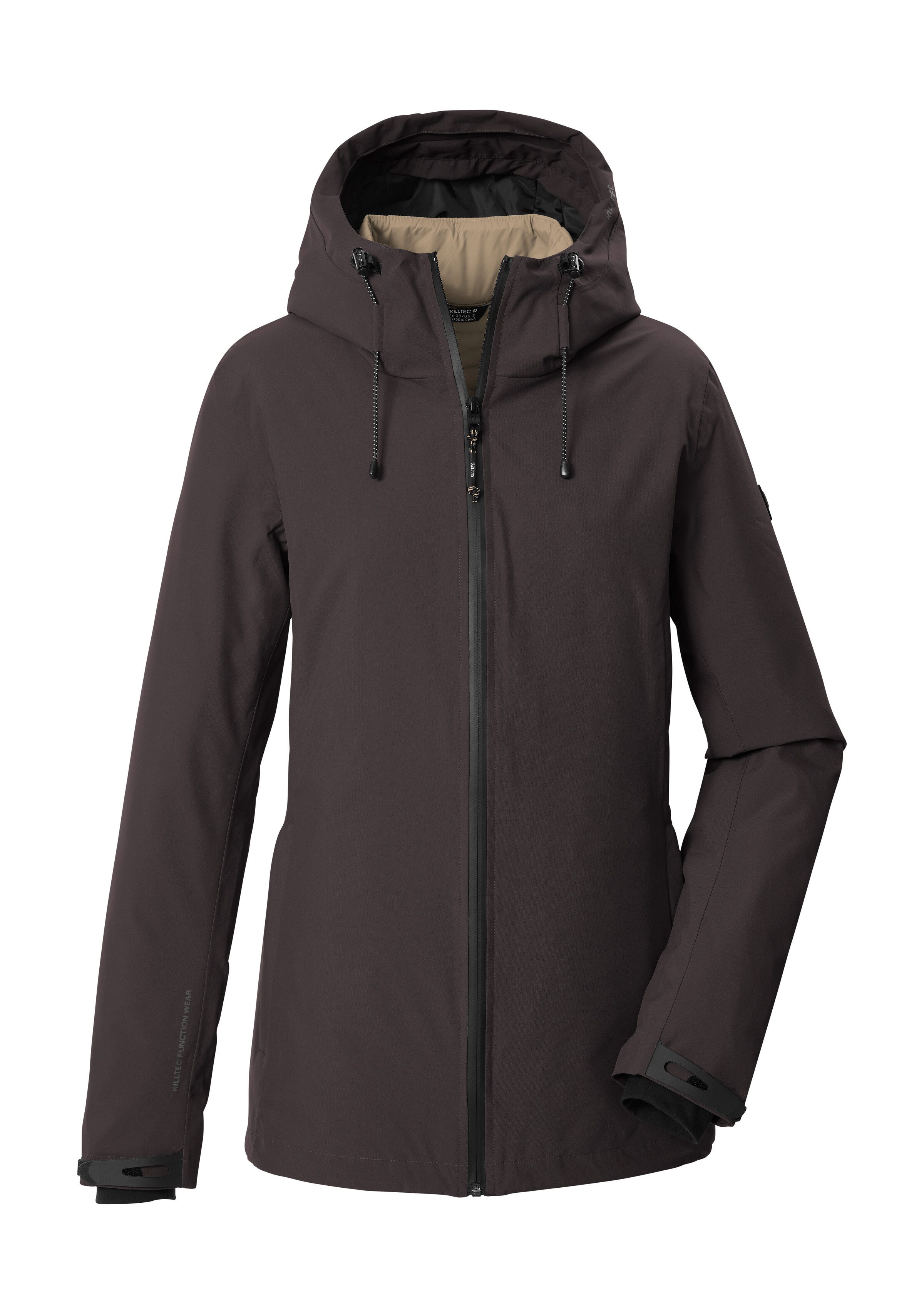 Killtec 3-in-1-Funktionsjacke KOW 20 WMN JCKT 3 in 1 Damenjacke, wasserdicht, atmungsaktiv, abzipbare Steppjacke