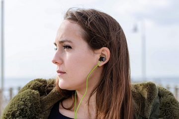 LUDOS Hochwertige Materialien In-Ear-Kopfhörer (Maximale Bequemlichkeit durch hochwertige Materialien, ergänzt durch innovative Features wie Magnete und Memory Foam für perfekten Sitz., mit Kristallklarem Sound, satte Bässe und ideale Frequenzabmischung)