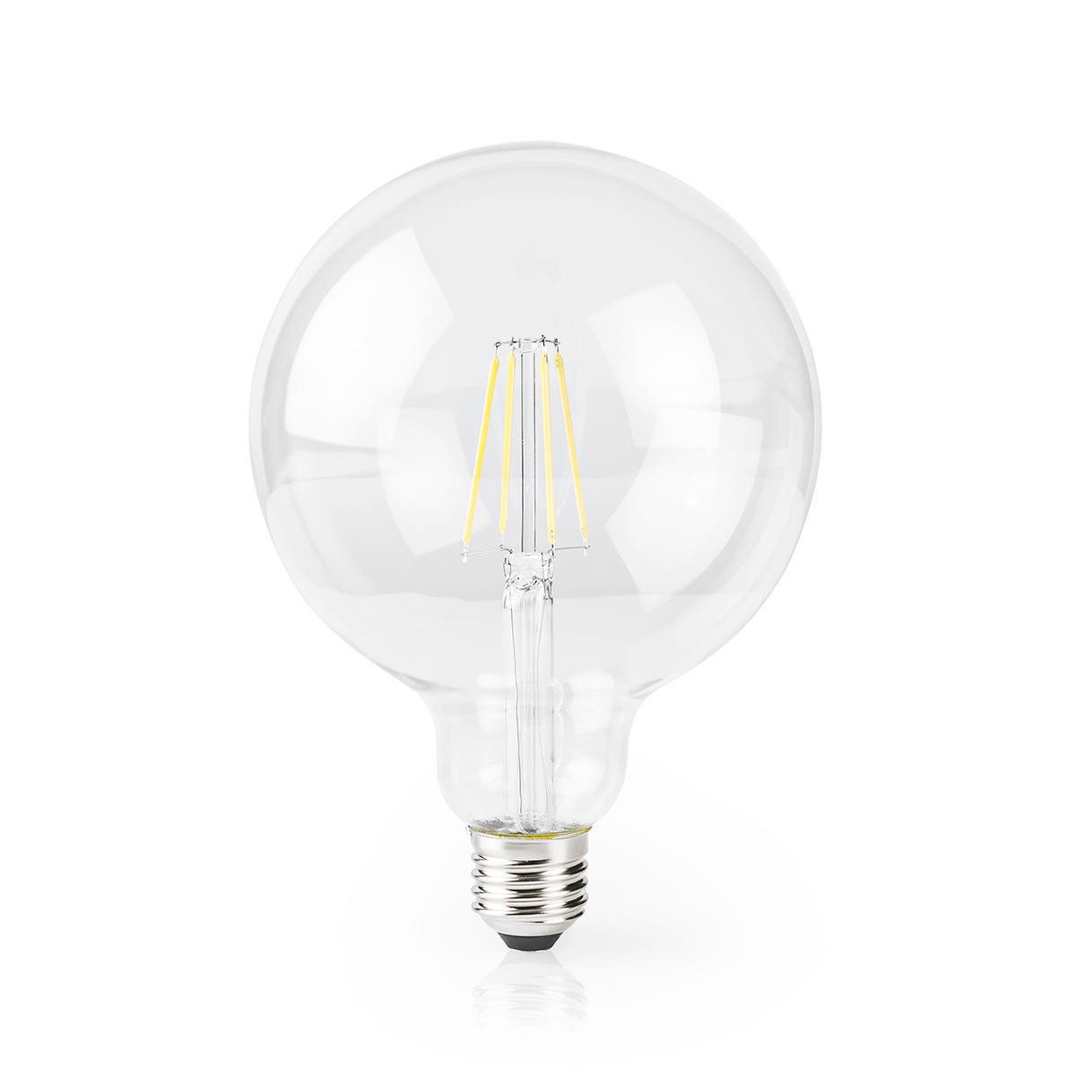 Nedis Smarte LED-Leuchte WIFILF10WTG125, Wi-Fi, SmartLife App, für täglichen Einsatz, warmweißes Licht, Warmweiss, Wi-Fi, SmartLife App, für täglichen Einsatz, warmweißes Licht