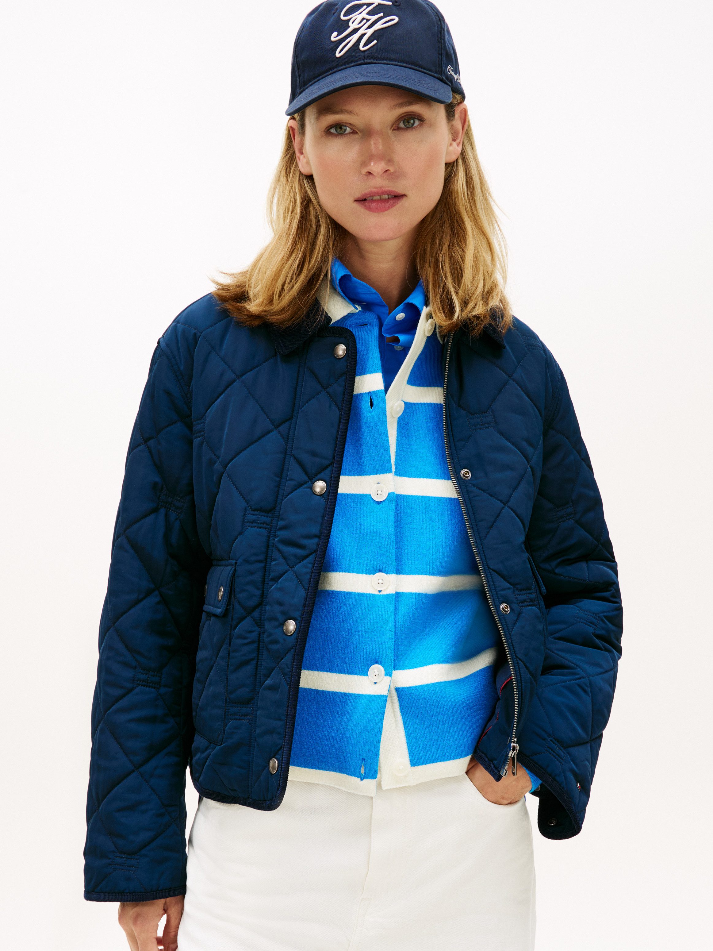 Tommy Hilfiger Steppjacke PADDED FLAG QUILTED JACKET günstig online kaufen