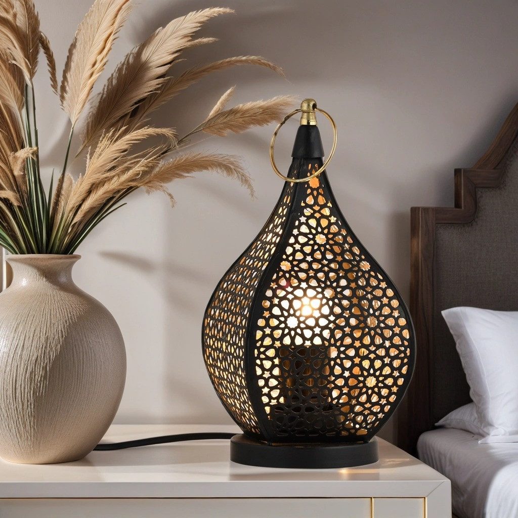 Marrakesch Orient & Mediterran Interior Nachttischlampe günstig online kaufen