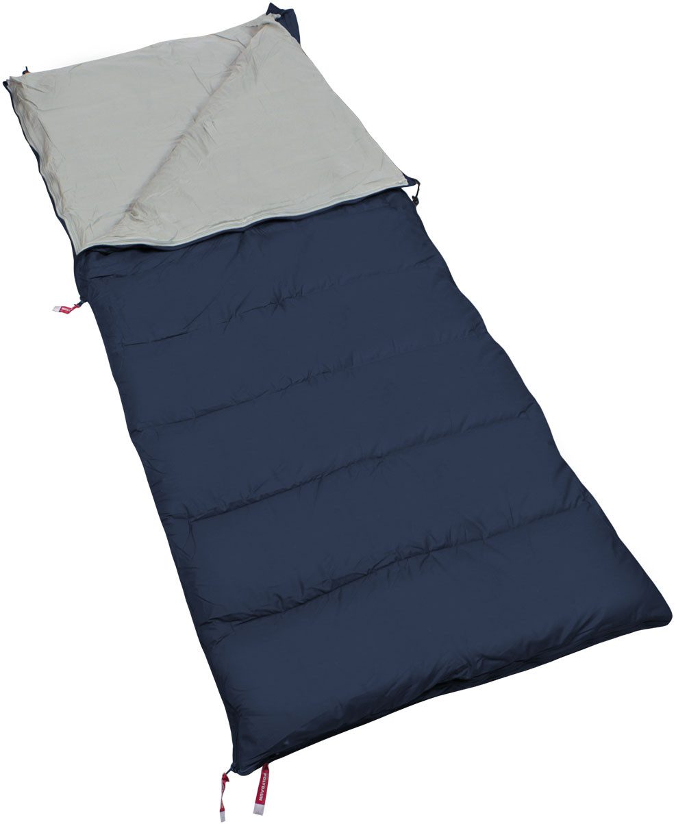 Polydaun Deckenschlafsack Schlafsack Stern 85x210 cm Antraziet- 4-Jahreszeiten (1 tlg)