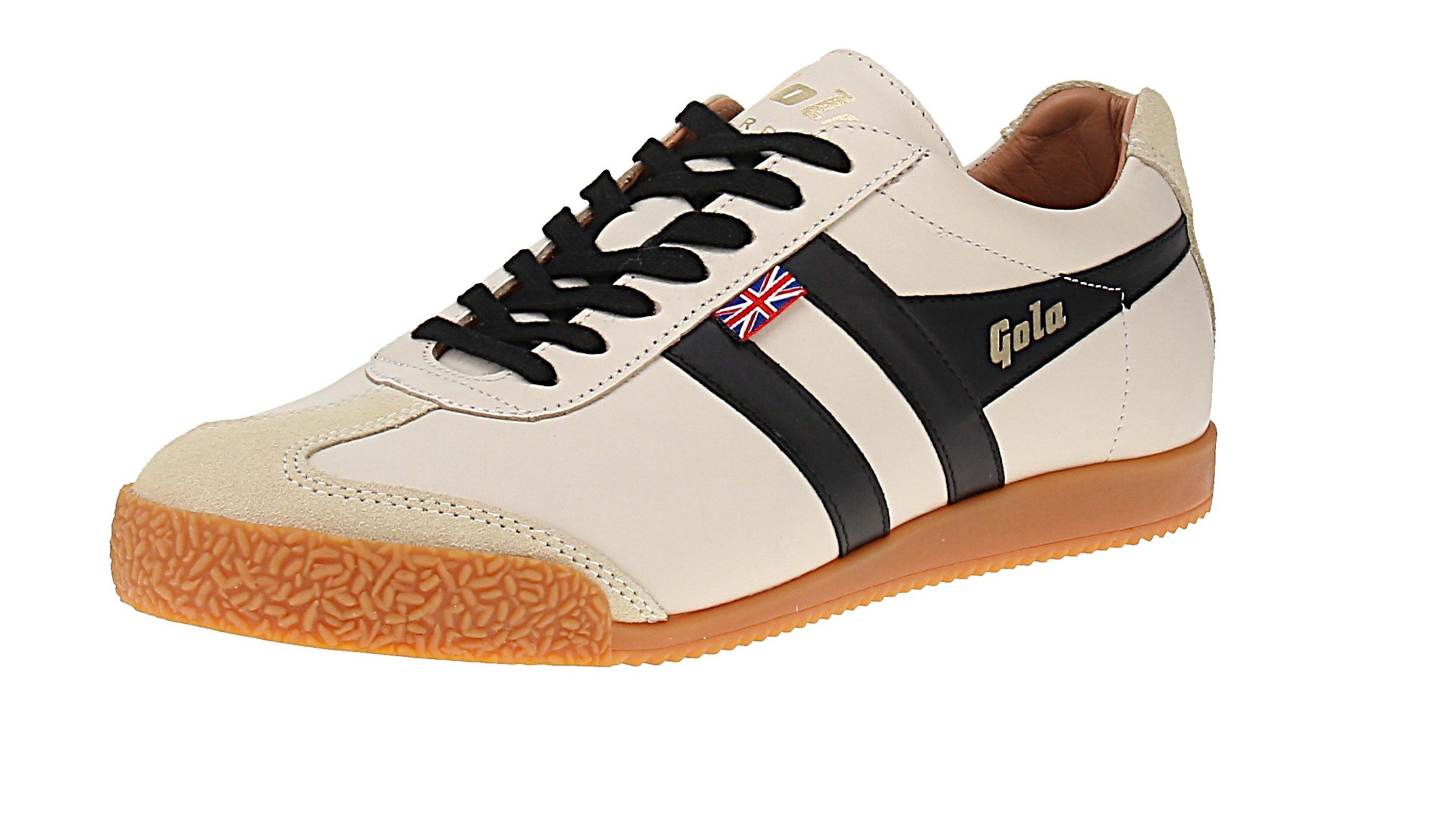 Gola Gola Harrier Elite 2 Trainer - Herren Sneaker - Off-White-Black Sneaker