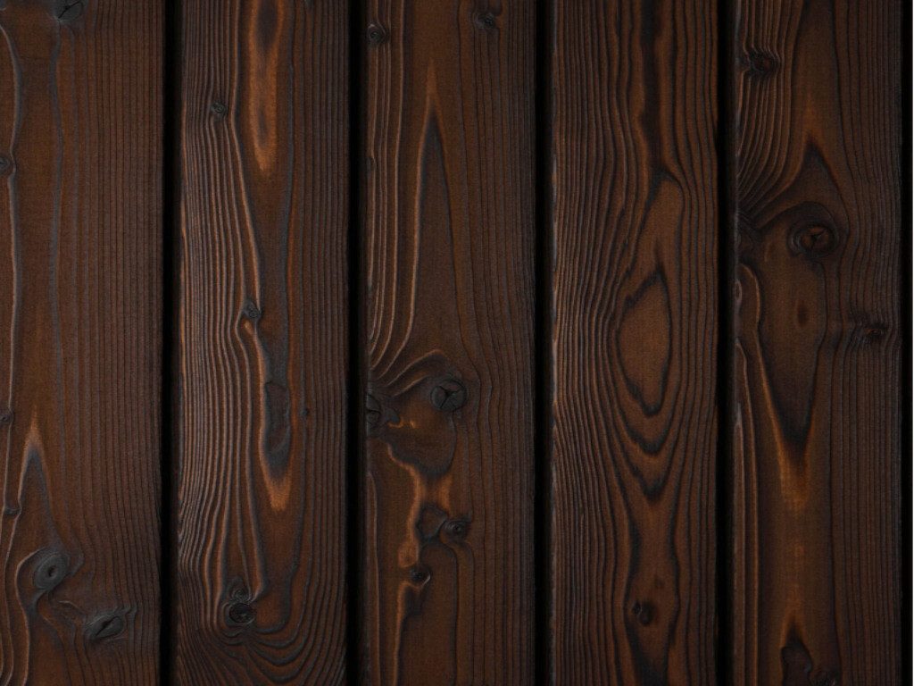 Outgarden Wandpaneel Outgarden Holz Fassadenprofil gebranntes Außenfassade, BxL: 9.5x400 cm