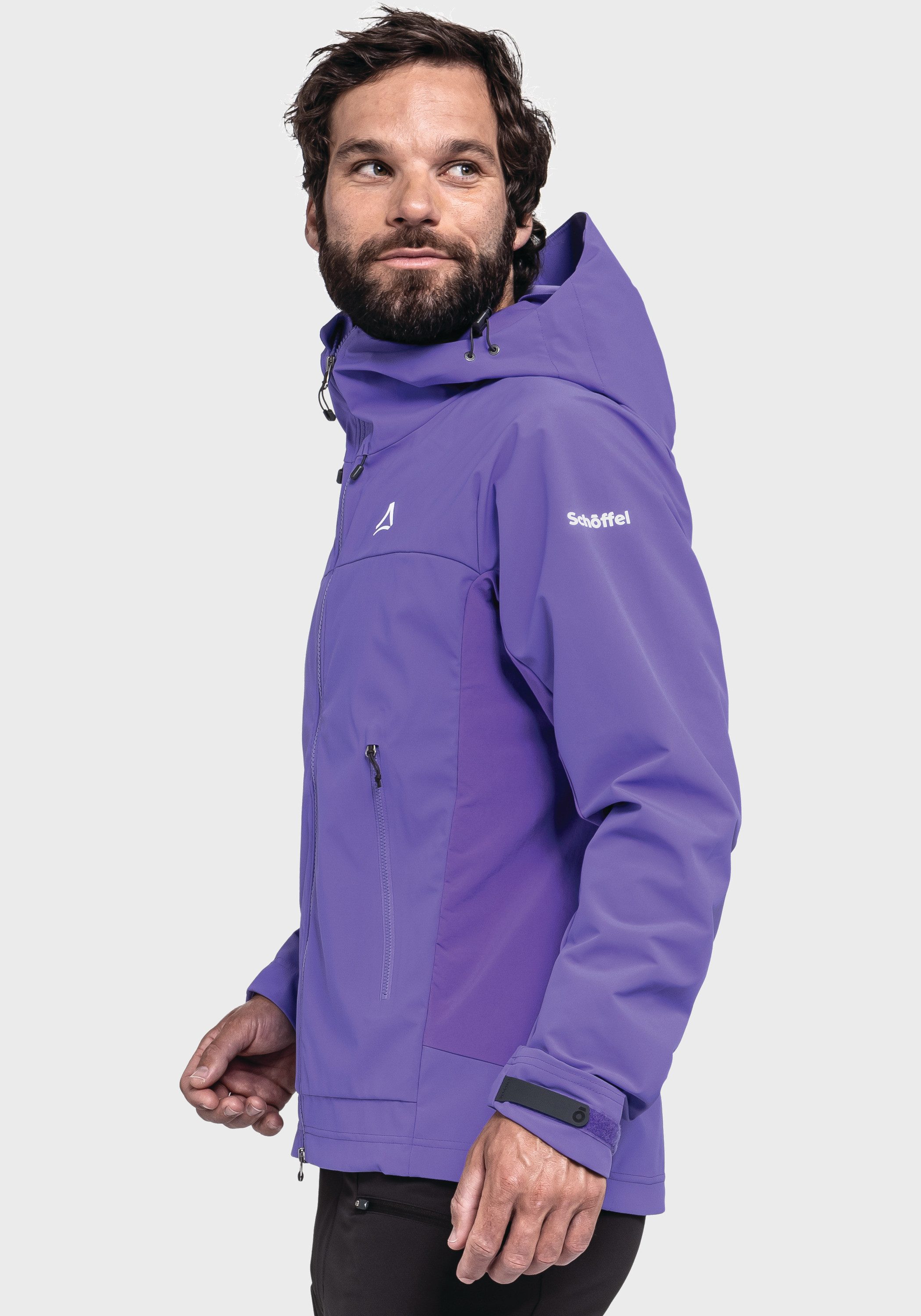 Schöffel Outdoorjacke Softshell Jk Style Blaueis MNS