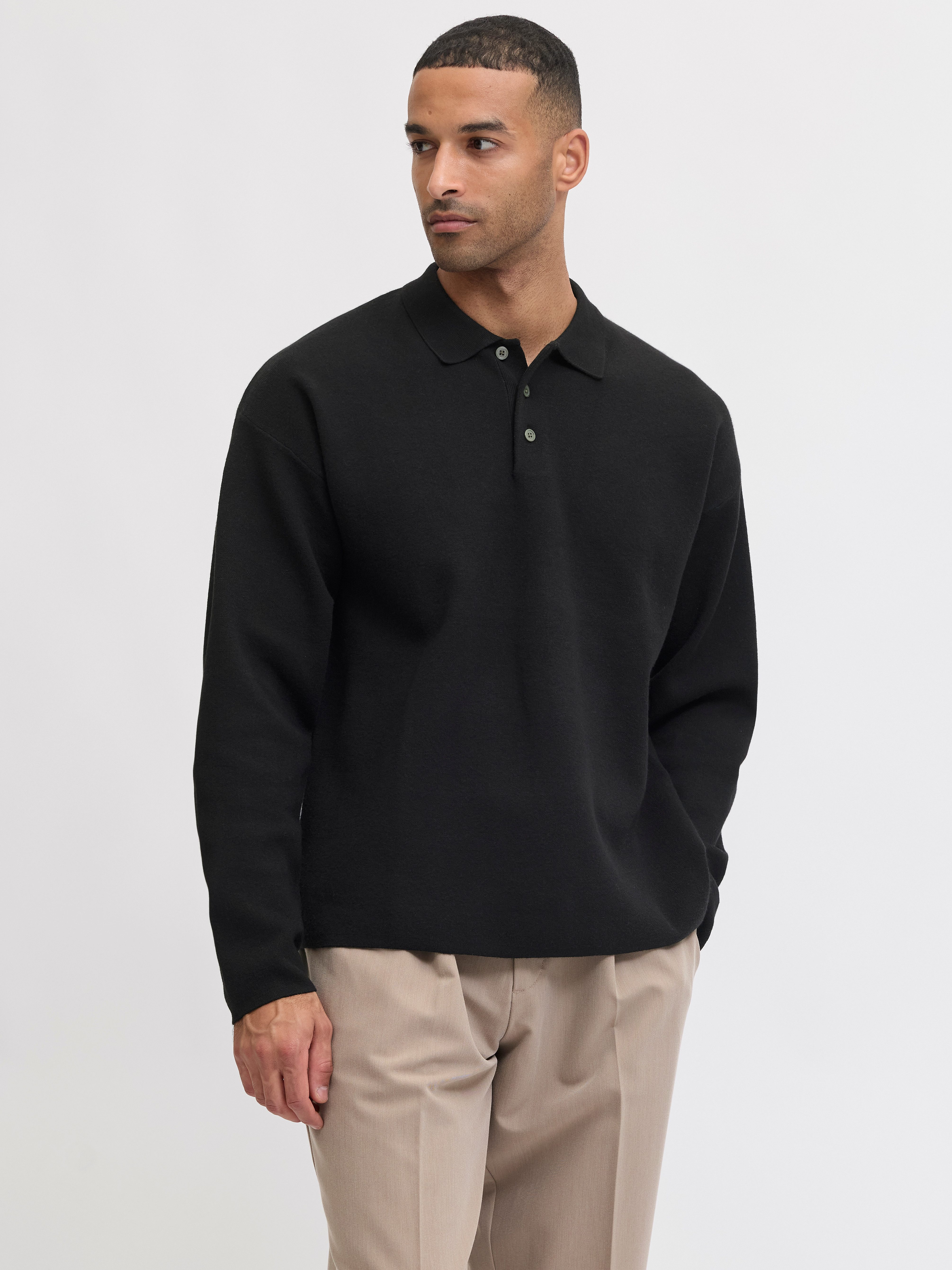 Jack & Jones Polokragenpullover JPRBLABRADFORT KNIT POLO günstig online kaufen