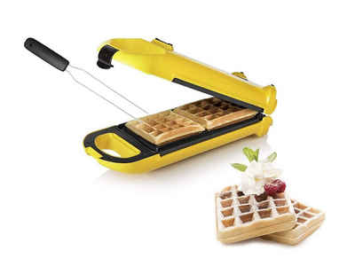 PRINCESS Waffeleisen, 700 W, zum drehen 2 dicke Belgische & Brüsseler Waffeln Doppel Wafflemaker