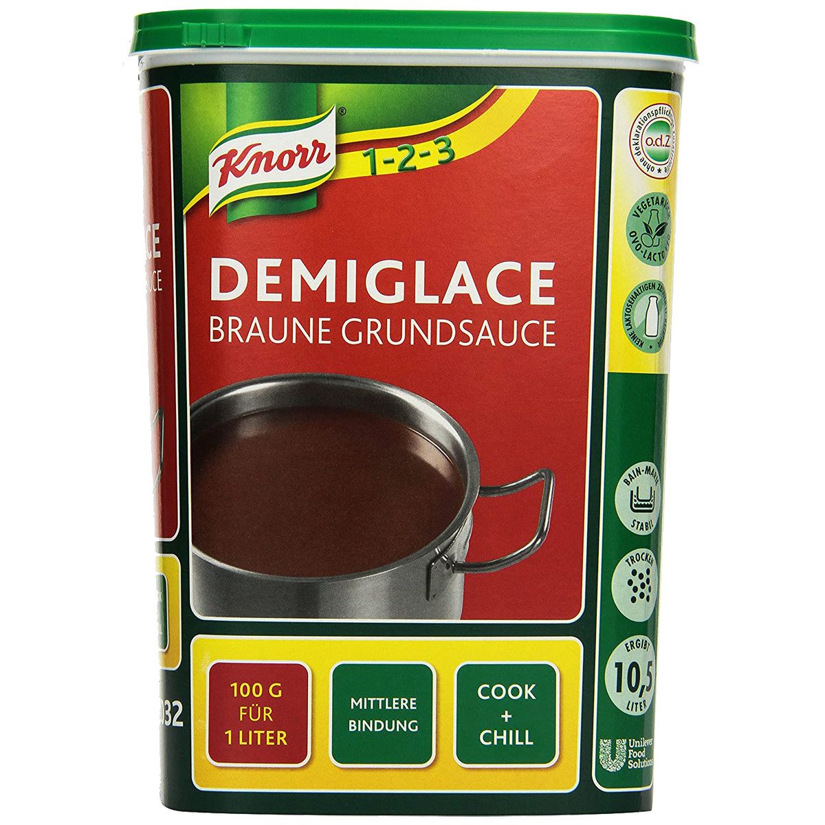 Knorr Saucen, Knorr Demiglace Braune Grundsauce Großpackung für Gastro 1000g