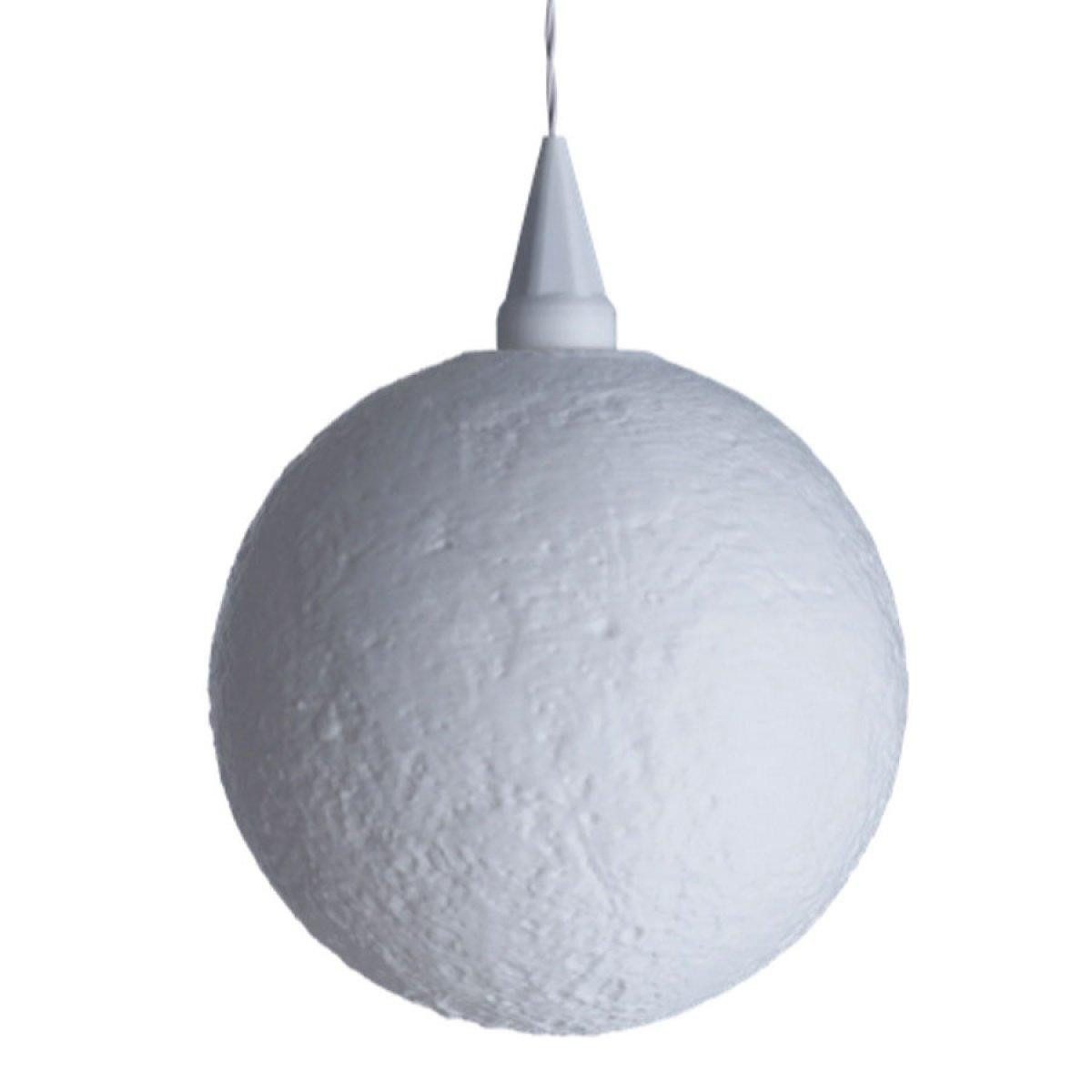 InnoCreo Lampenschirm Lampenschirm Mond für A1 Weihnachtssterne