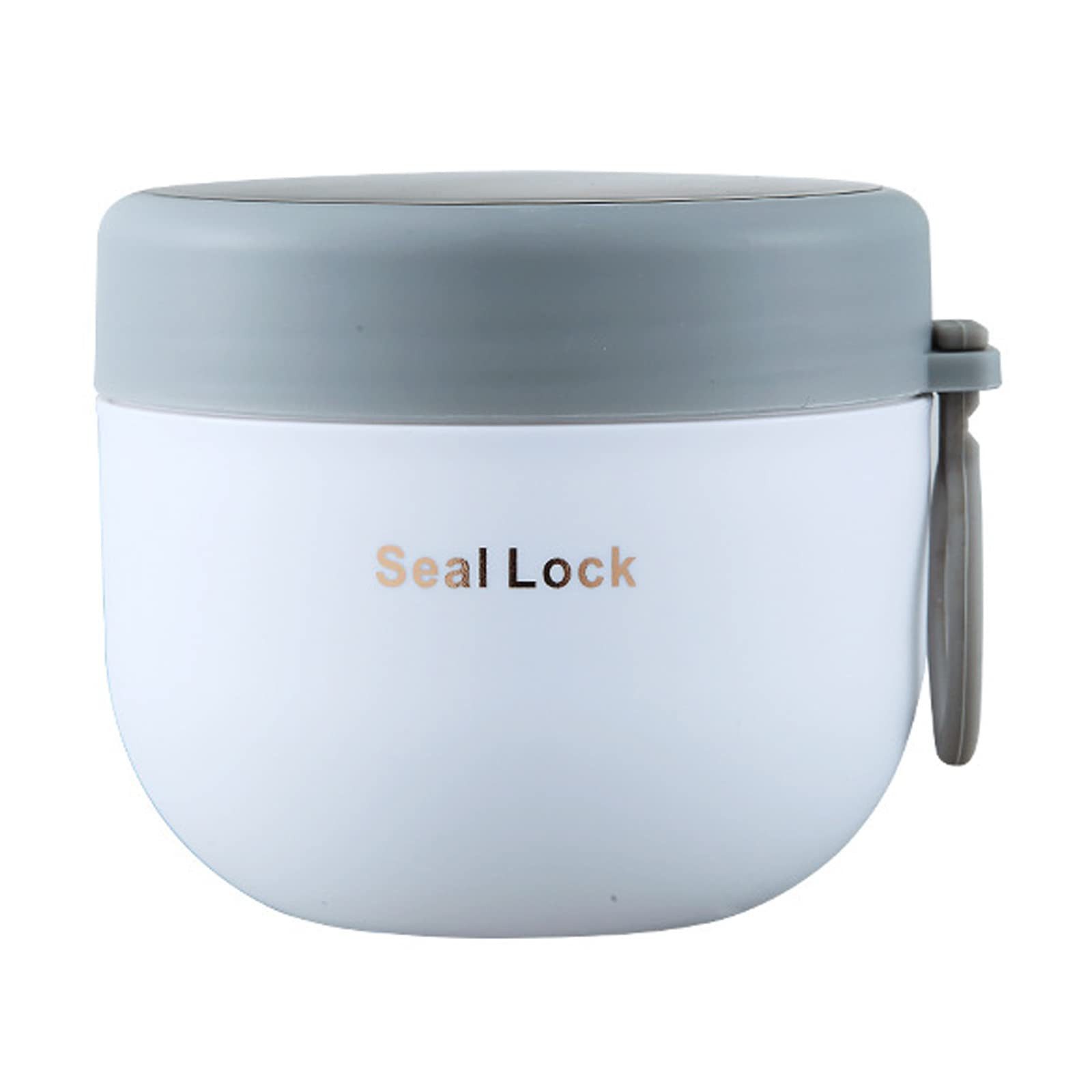 Coonoor Thermobehälter Für Essen Warmhalten 600ml Edelstahl Warmhaltebebehälter, Kinder auslaufsicherer Lunchbehälter mit Löffel