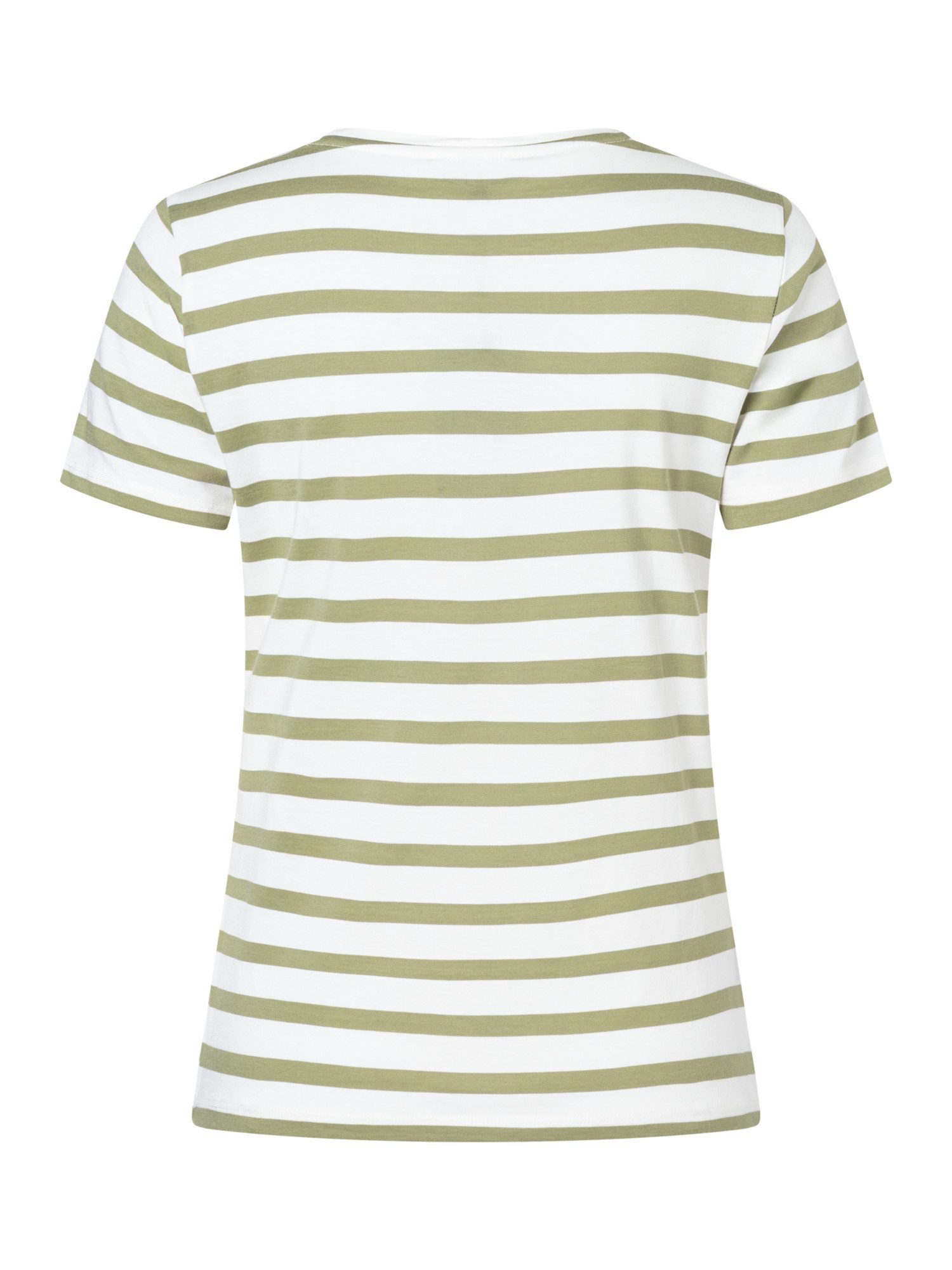 MORE&MORE Kurzarmshirt sportives Kurzarmshirt, gestreift günstig online kaufen