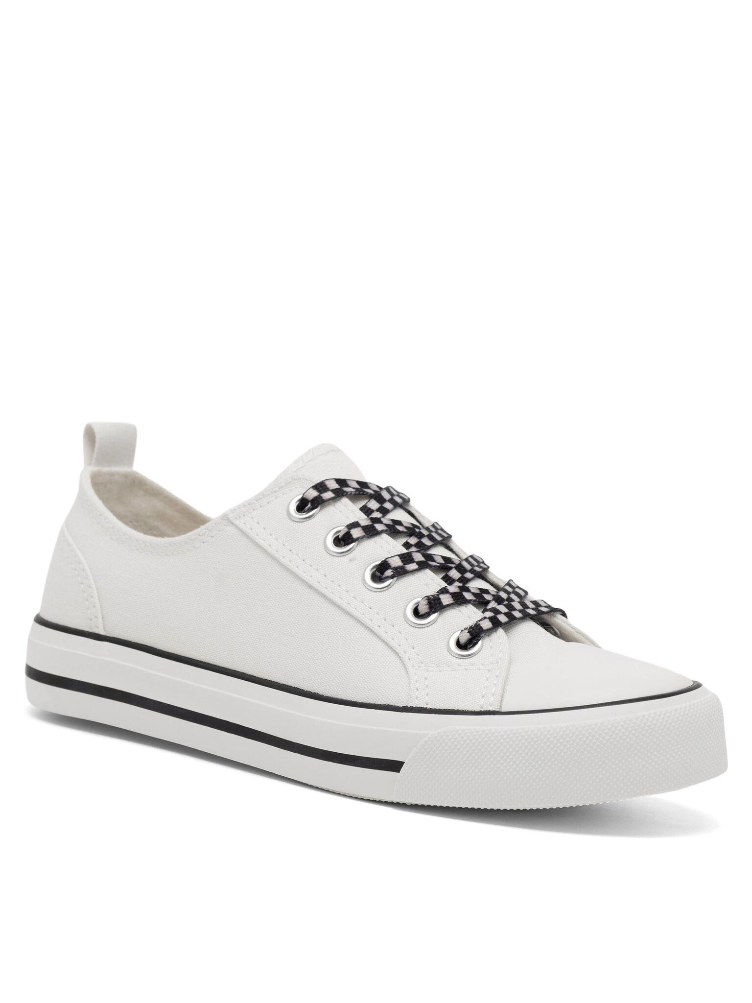 Sneakers aus Stoff CSS20377-13 WeiĂź Sneaker