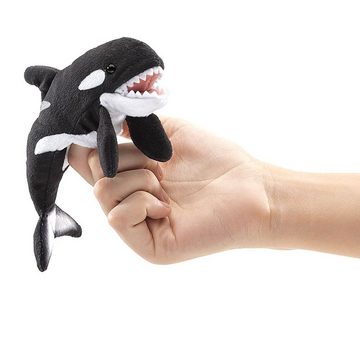 Folkmanis Handpuppen Fingerpuppe Folkmanis Fingerpuppe Mini Orca 2779 2779 (Packung)