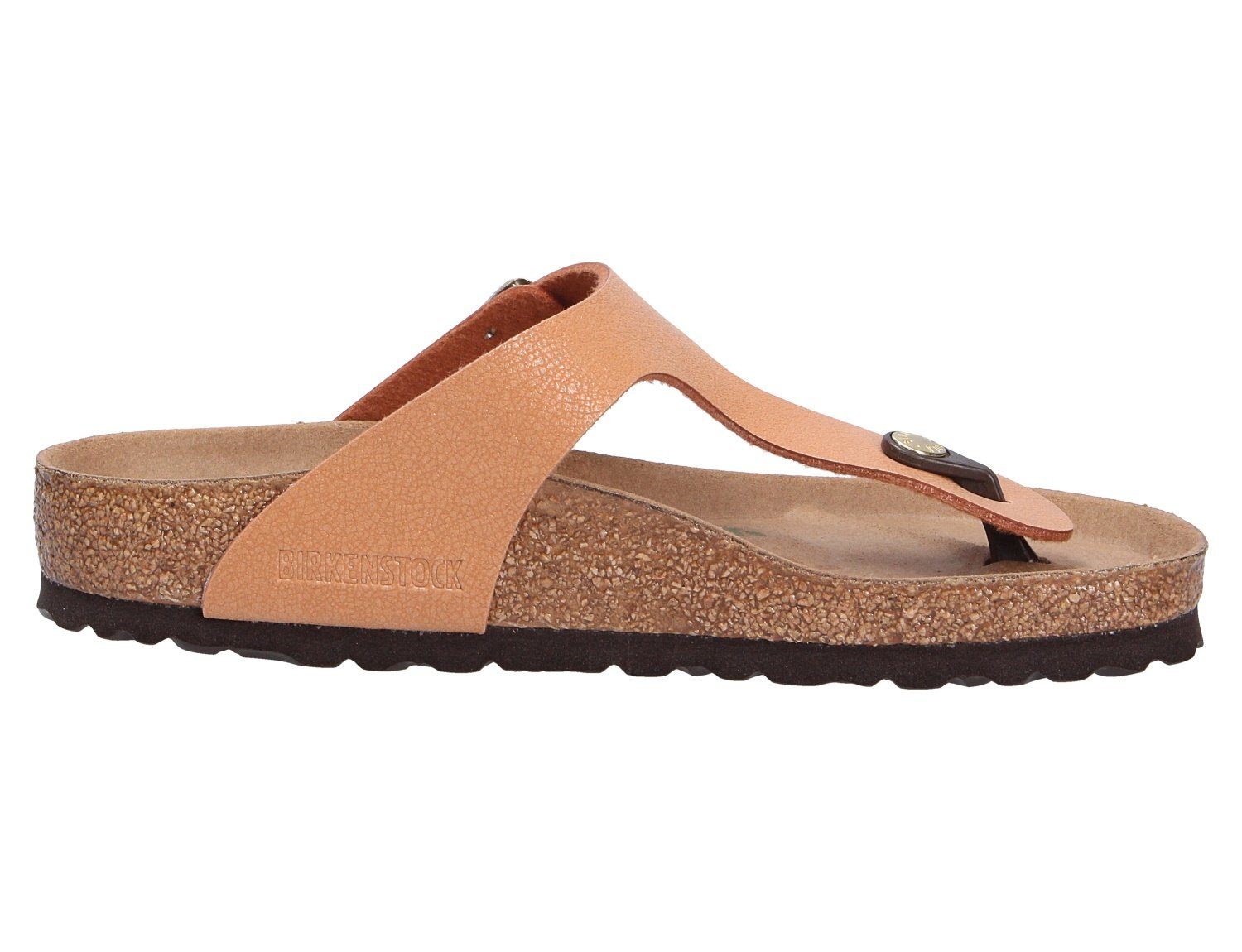 Modischer Birkenstock Pantolette Schnitt pecan