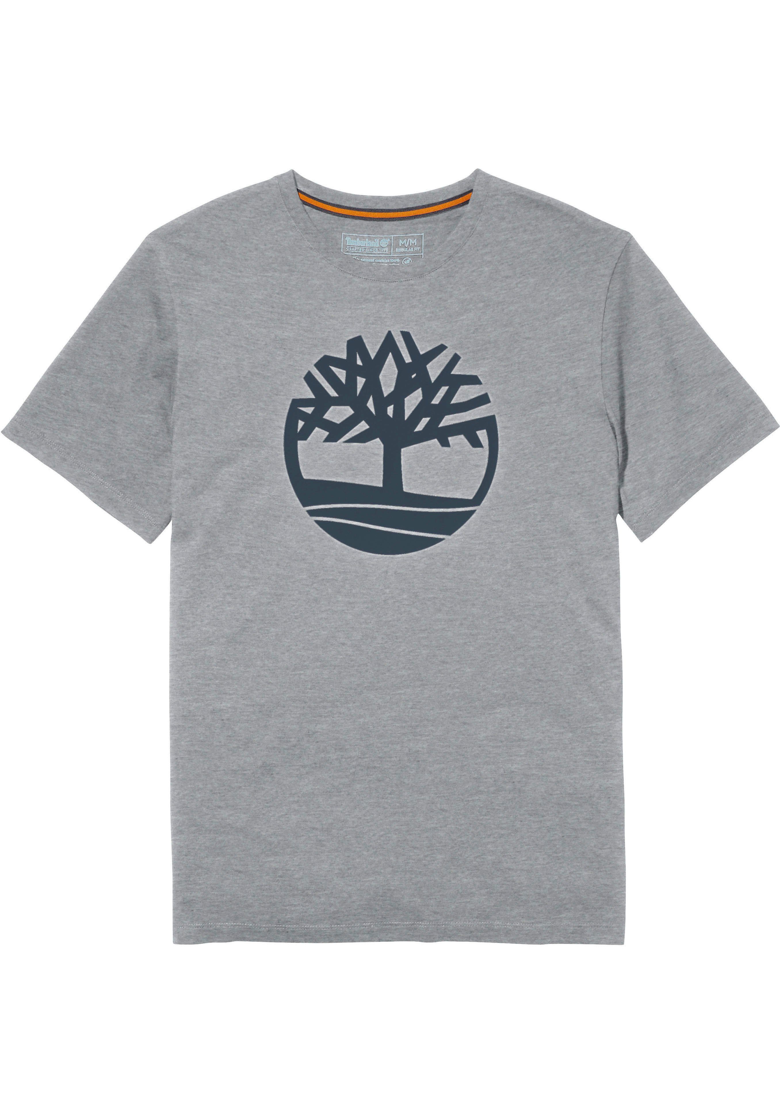 Timberland T-Shirt Tree Kennebec River meliert grau